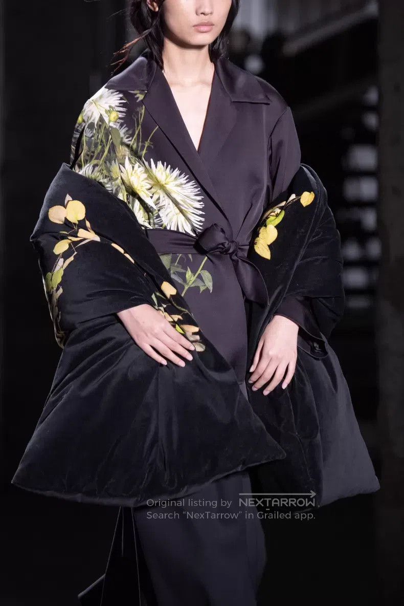 Dries Van Noten Dries Van Noten Velvet Shawl Size ONE SIZE - 4 Thumbnail