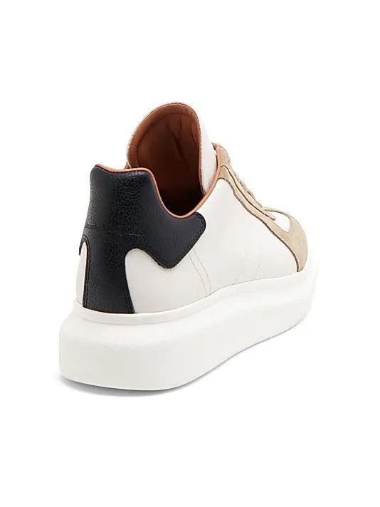 Alexander McQueen os11x0126 Suede & Leather Retro Oversized Sneakers Size US 8 / EU 41 - 3 Thumbnail
