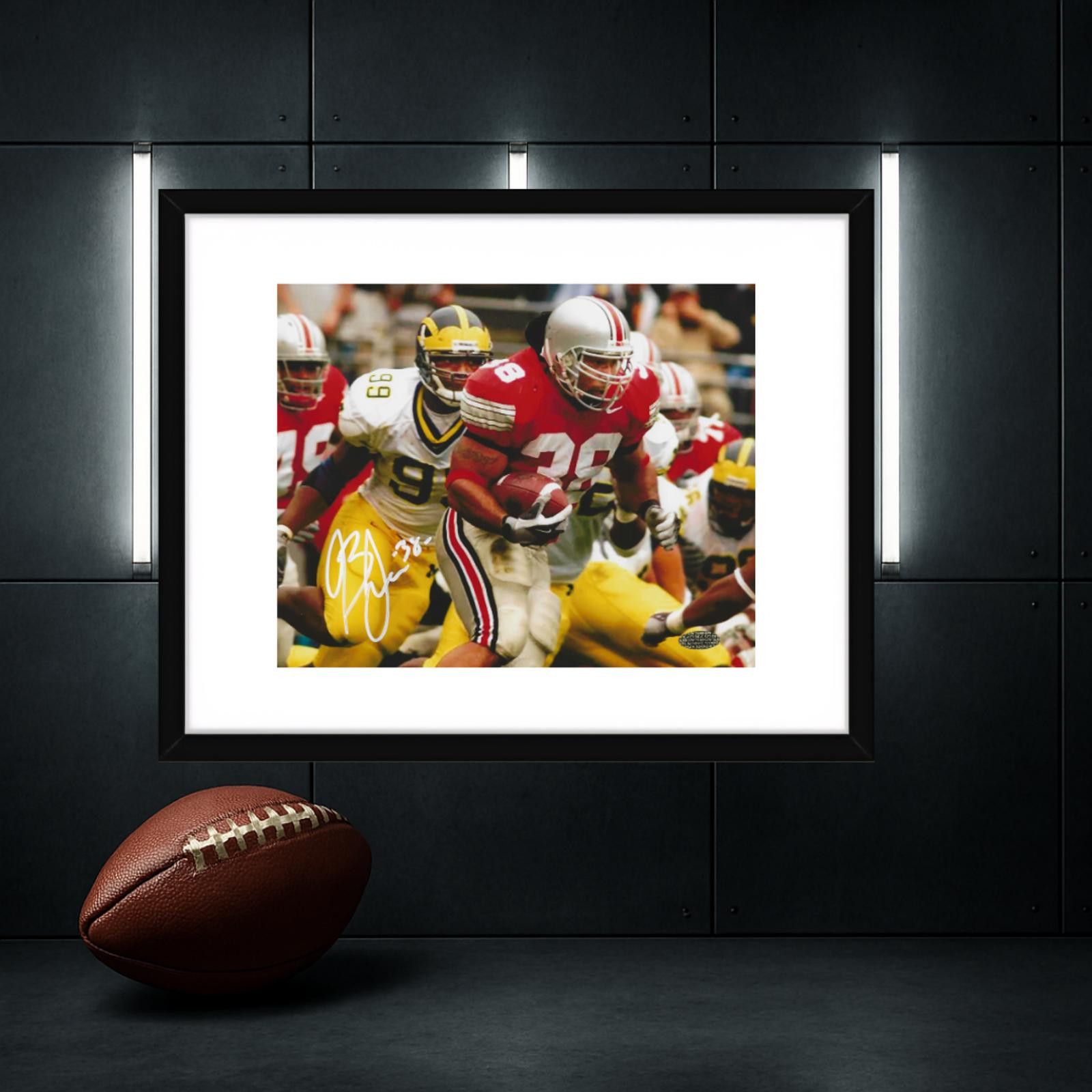 Other BRANDEN JOE AUTOGRAPHED 8X10 PHOTO OHIO STATE WITH COA Size ONE SIZE - 1 Thumbnail