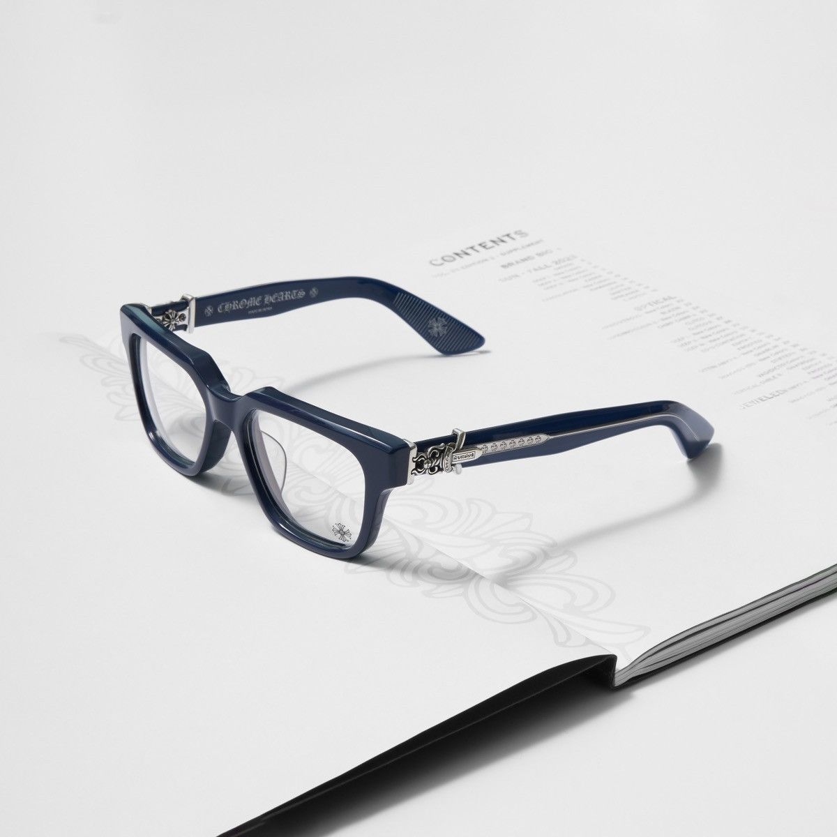 Chrome Hearts CHROME HEARTS VAGILLIONAIRE II P.COCK GLASSES Size ONE SIZE - 1 Thumbnail
