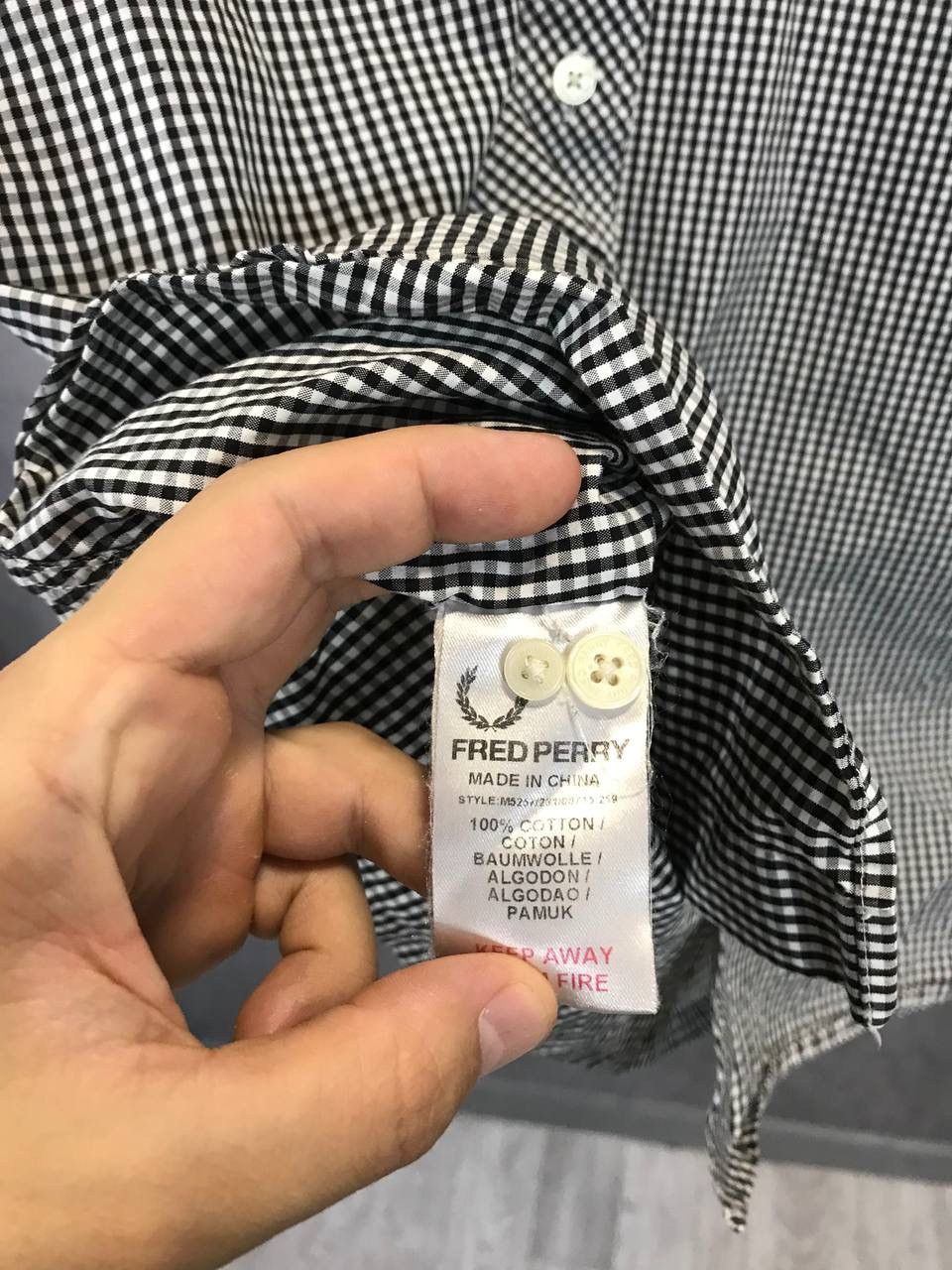 Fred Perry Fred Perry casual designer logo shirt Size US M / EU 48-50 / 2 - 5 Thumbnail