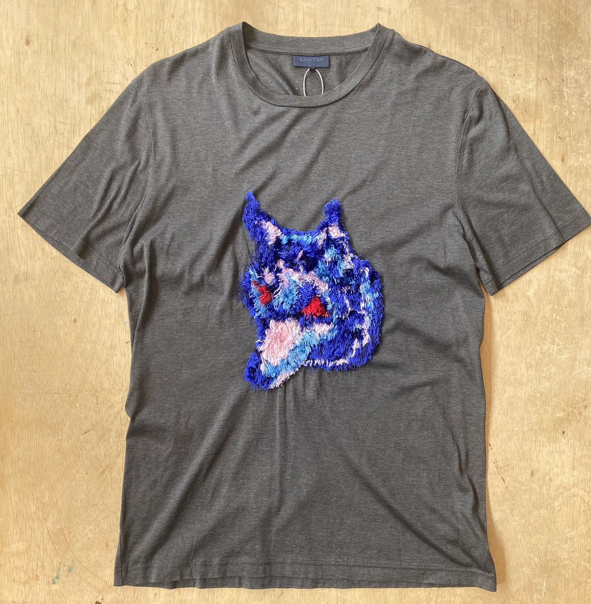 Lanvin LANVIN Tufted Wolf Tee Size S Size US S / EU 44-46 / 1 - 1 Thumbnail