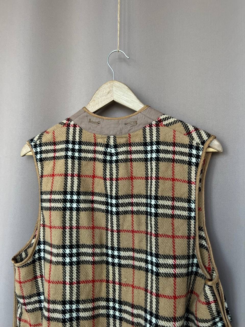 Burberry Burberrys Trench Coat Inner Lining 100% Wool Vintage Size L Size L / US 10 / IT 46 - 8 Thumbnail