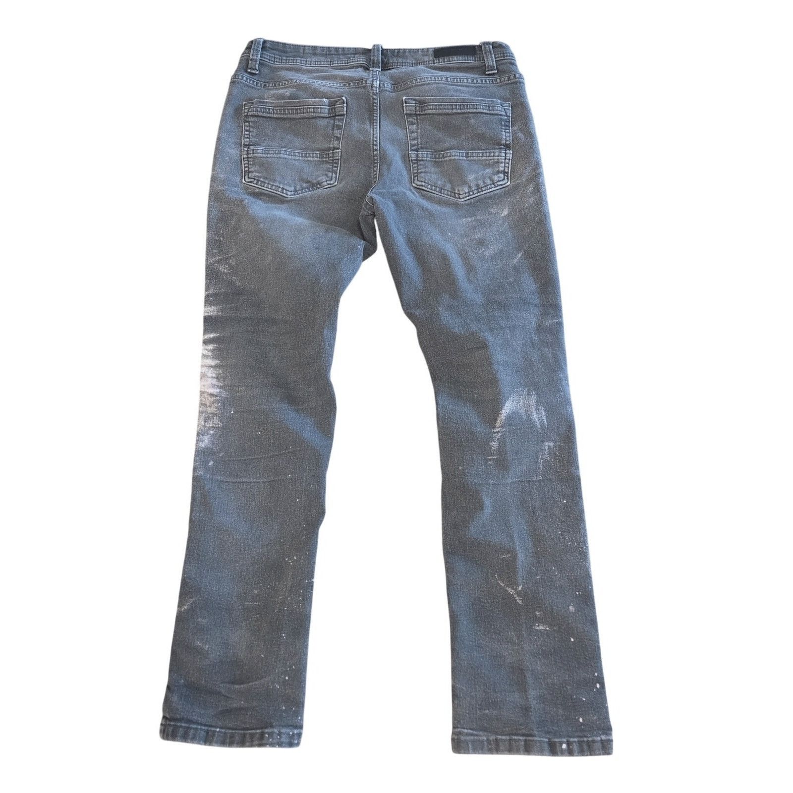 Kenneth Cole Kenneth Cole Slim Fit Black Acid Wash Vintage Jeans Size US 32 / EU 48 - 2 Thumbnail