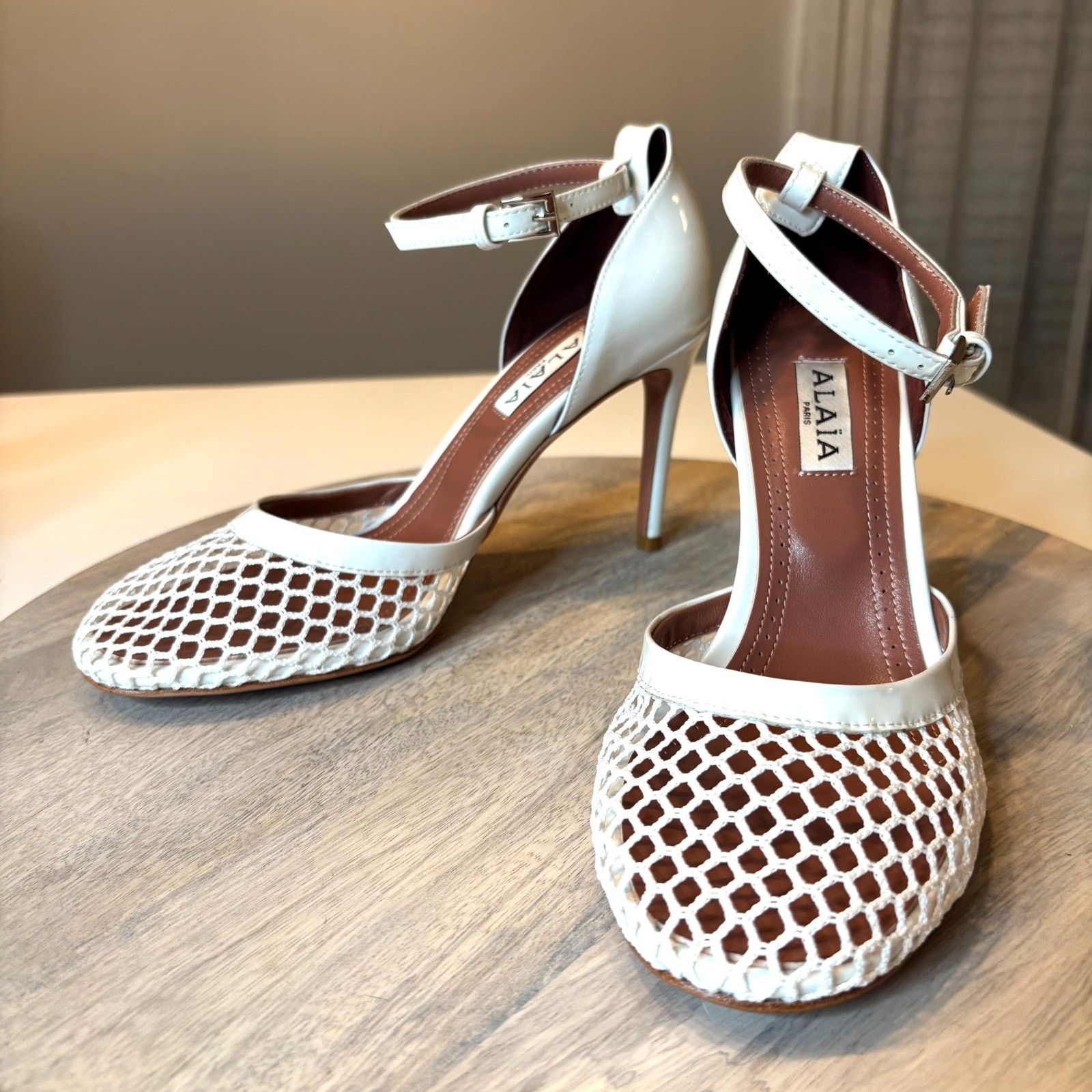 Alaia NEW Alaïa Ankle Strap Heels Pumps Italy EU 36 US Size 5.5 Size US 5.5 / IT 35.5 - 3 Thumbnail