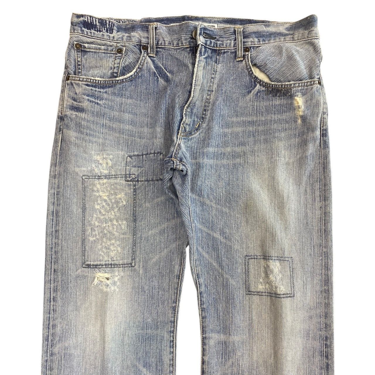 Edwin Edwin Acid Blue Wash Style Loose jeans Size US 36 / EU 52 - 2 Thumbnail
