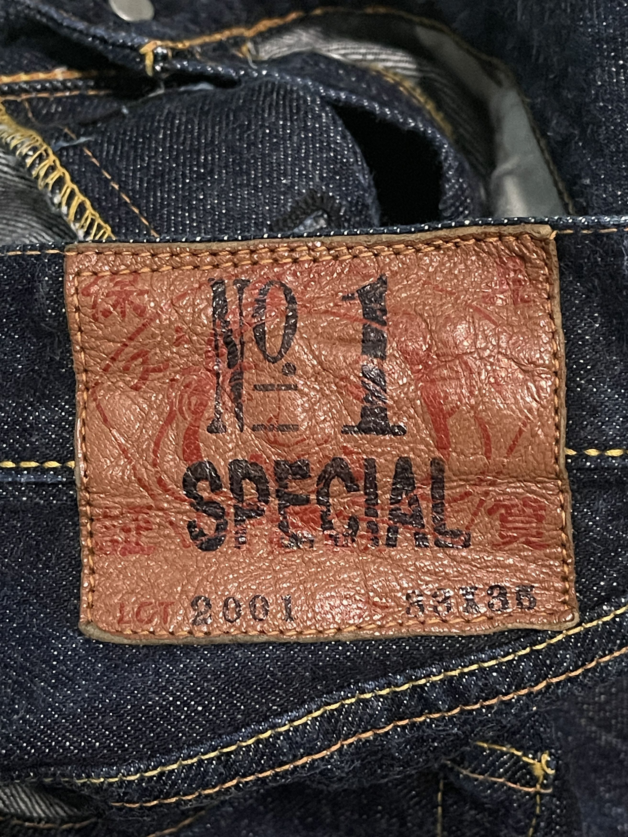 Evisu × Vintage Vintage Evisu No 1 Special Denim Jeans Selvedge Size US 33 - 3 Thumbnail