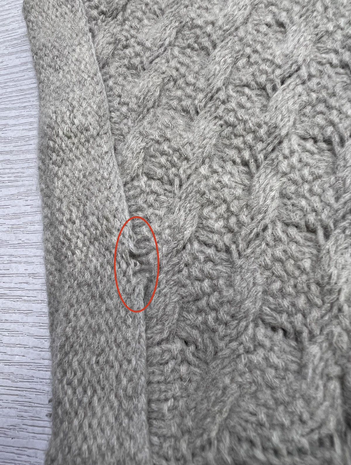 Number (N)ine Number (N)ine - FW 08’ Cable Knit Short Sleeve Cardigan Size US M / EU 48-50 / 2 - 6 Thumbnail