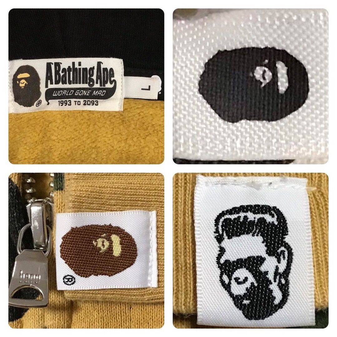 Bape BAPE Double Shark full zip hoodie 1st camo a bathing ape Size US L / EU 52-54 / 3 - 7 Thumbnail