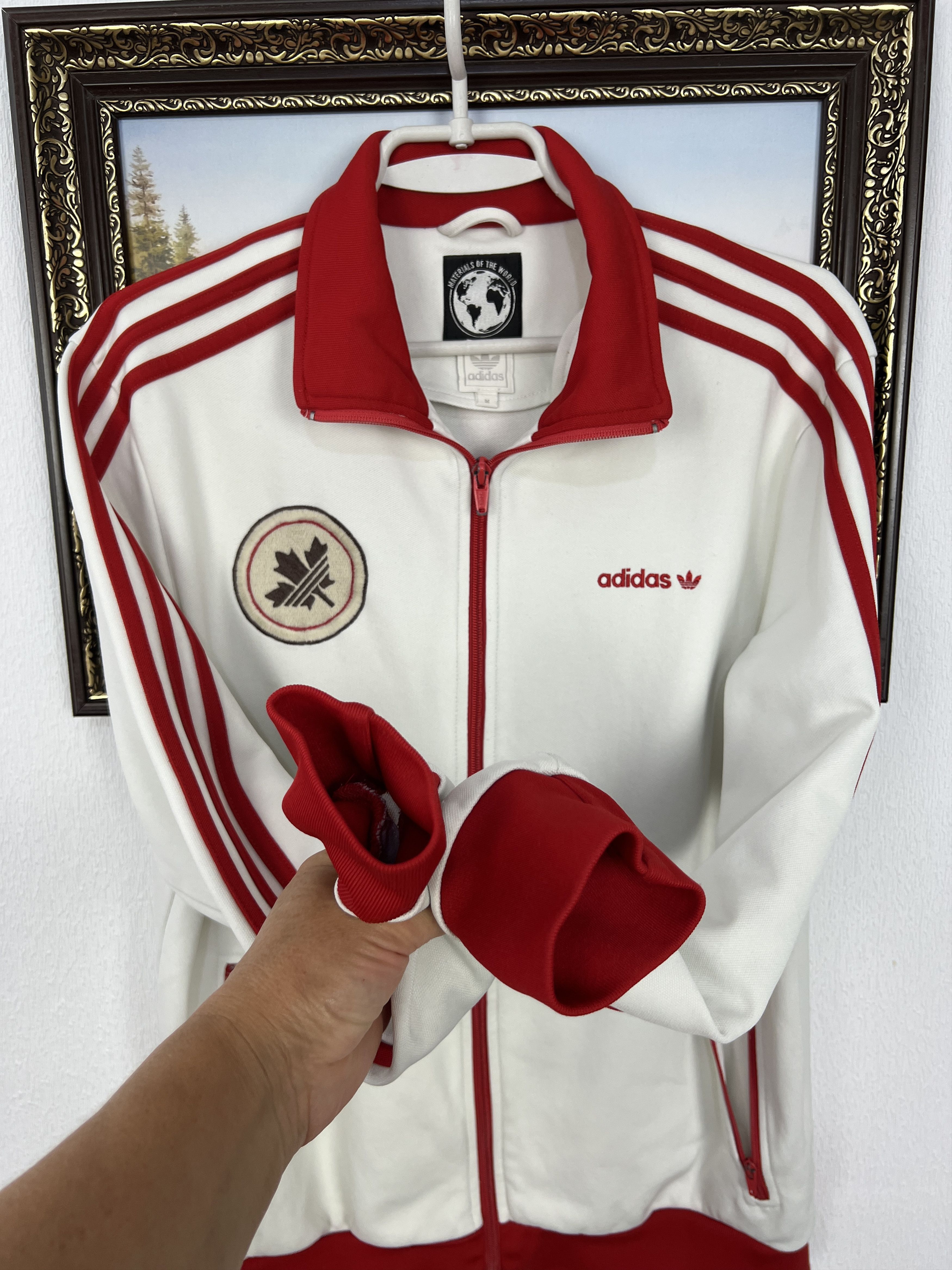 Adidas Vintage Adidas Originals Canada Olympics Jacket Track Top Size US M / EU 48-50 / 2 - 7 Thumbnail