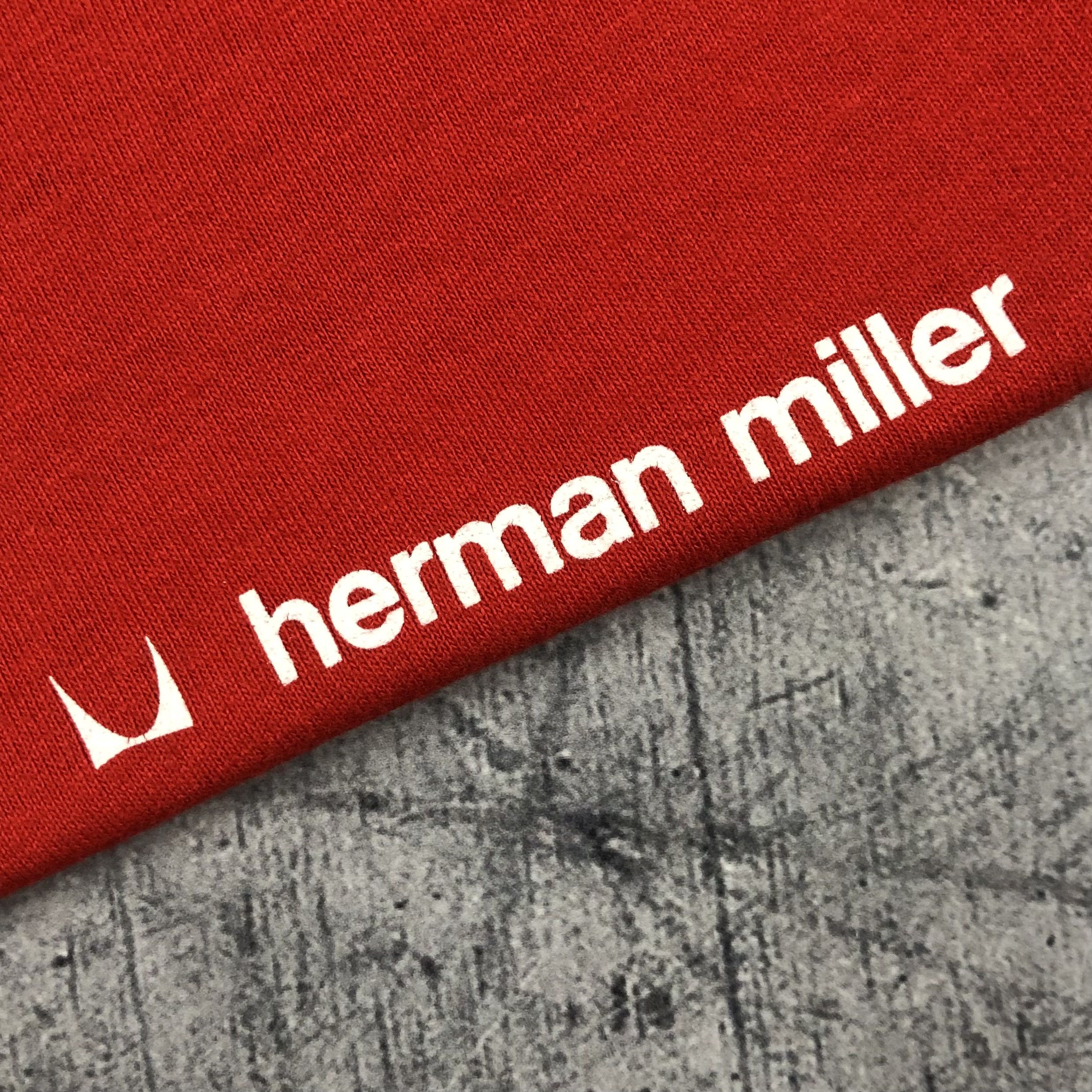 Vintage 90s Herman Miller USA Single Stitch Tee Size US M / EU 48-50 / 2 - 3 Thumbnail