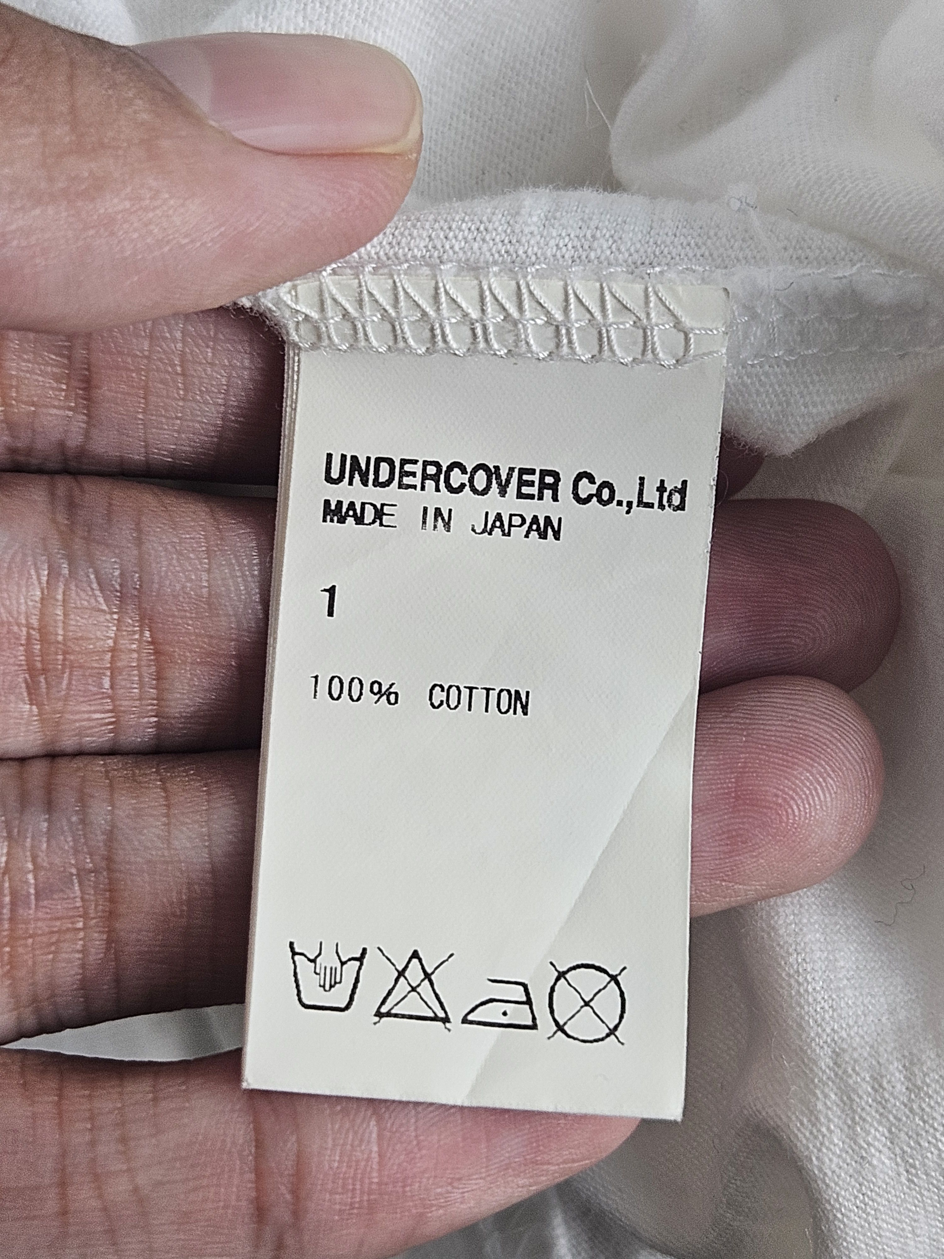 Jun Takahashi Undercover Face OFF Tee Shirt Size US S / EU 44-46 / 1 - 5 Thumbnail