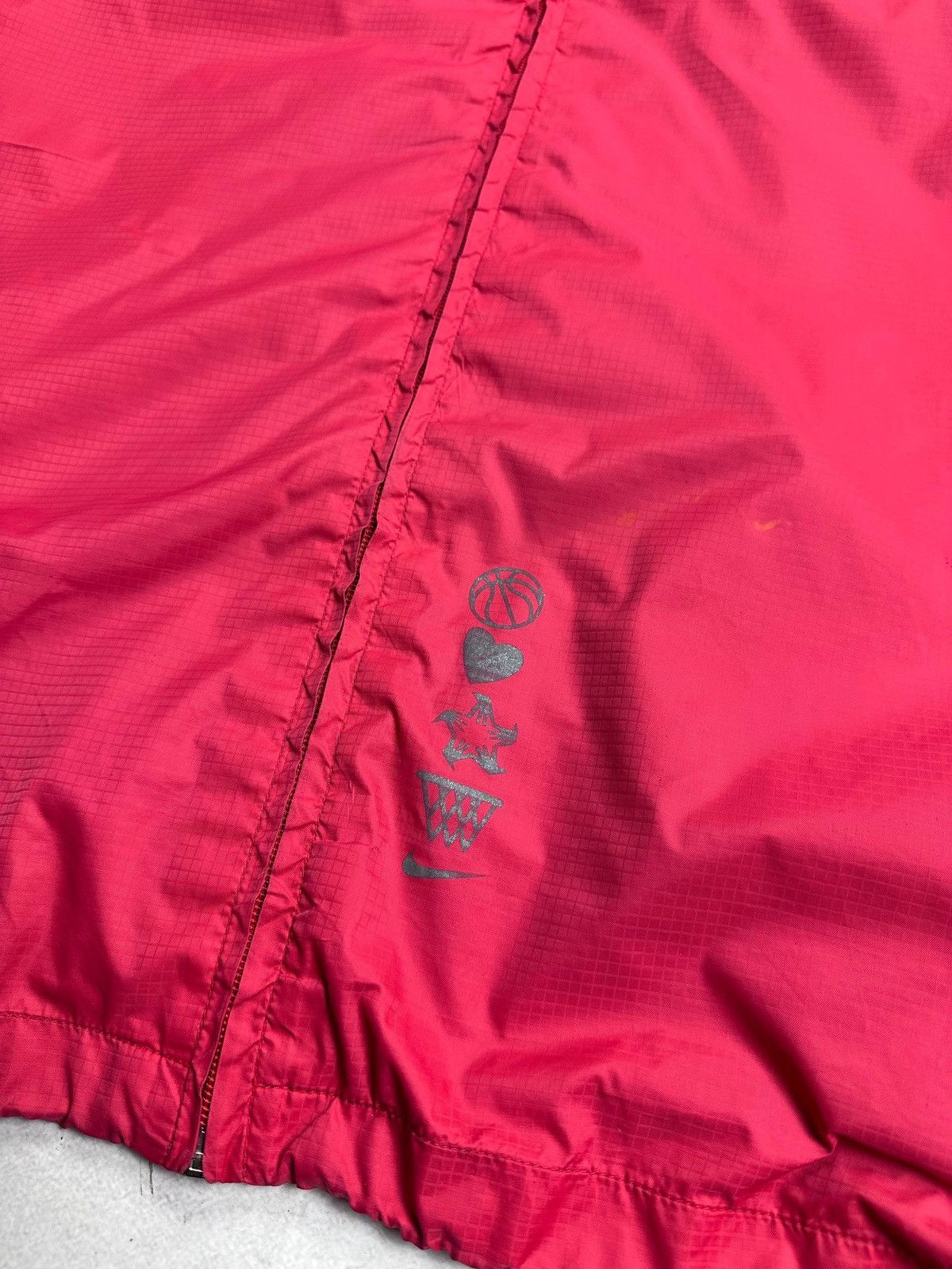 Nike Vintage Nike Swoosh Nylon Double Zip Olympic Jacket XXL Size US XXL / EU 58 / 5 - 5 Thumbnail