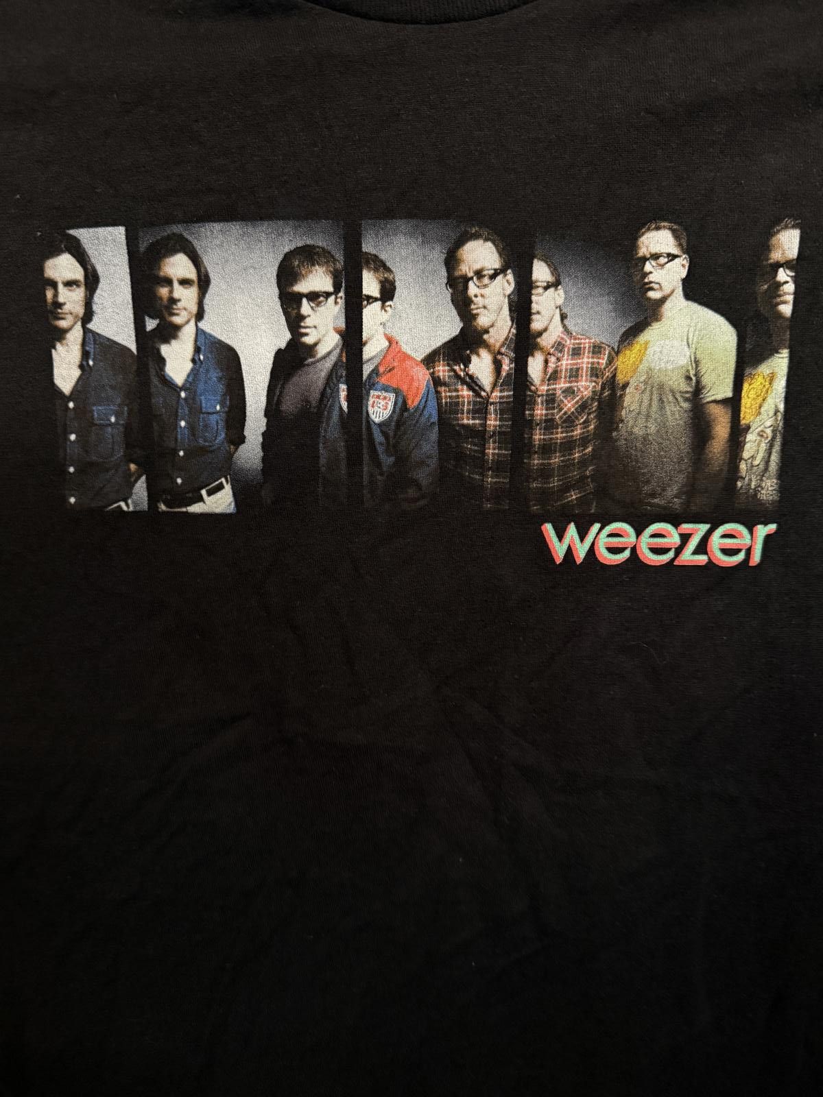 Tultex Weezer Band Photo T-shirt 2014 Promo Photo Weezer Tee - XL Size US XL / EU 56 / 4 - 3 Thumbnail