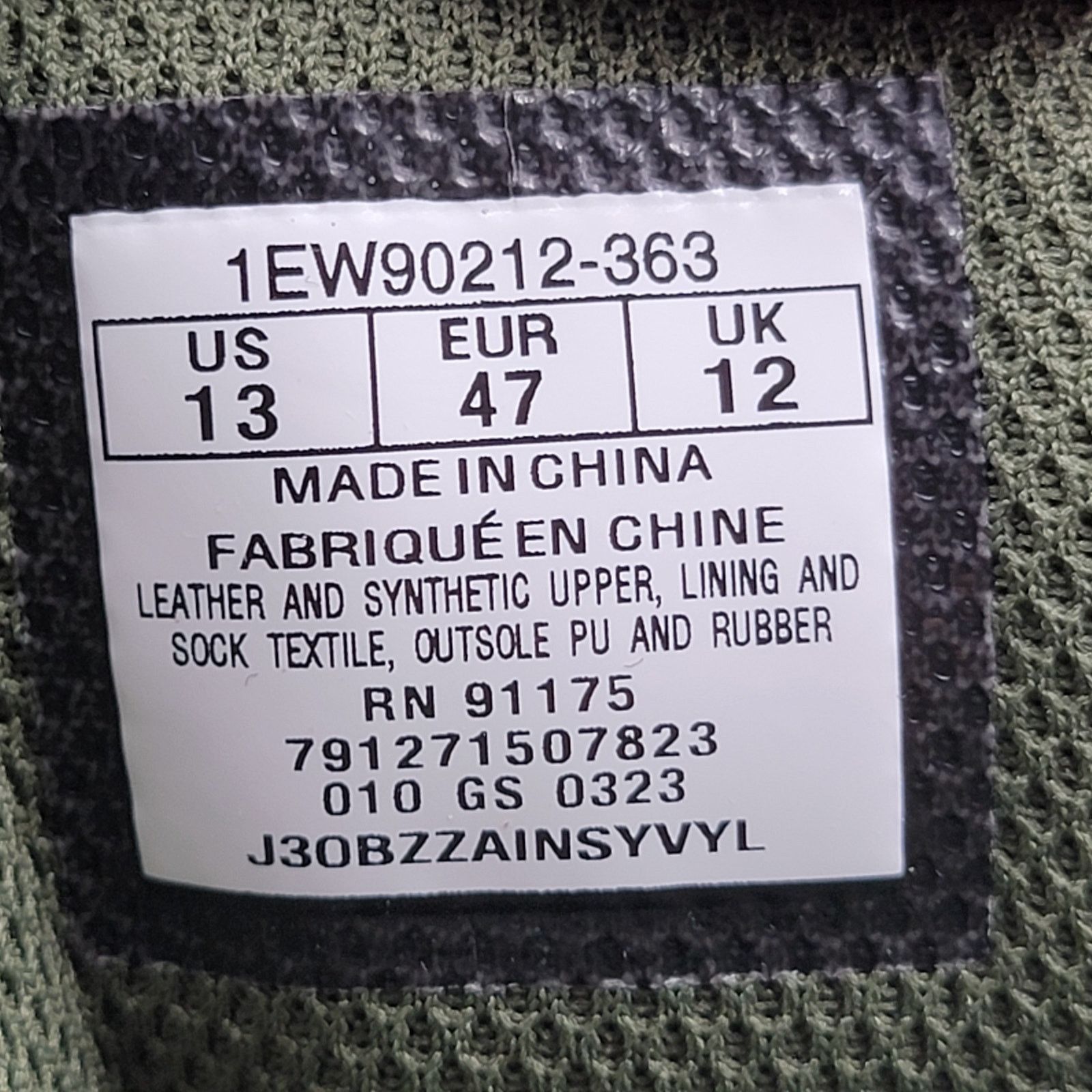 Ewing Athletics Ewing Athletics 33 Hi Chive Green/Gum Sz 13 1EW90212-363 Size US 13 / EU 46 - 10 Thumbnail