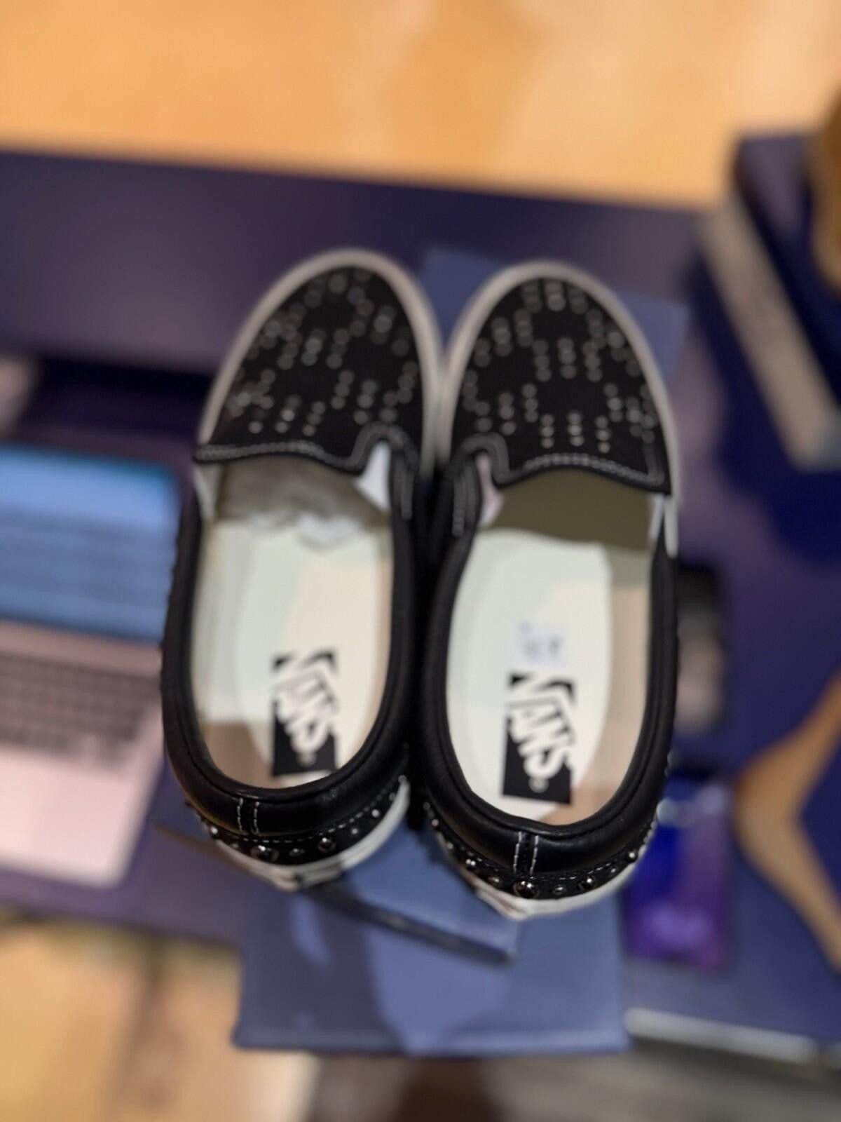 Vans LX Classic Slip-on 98 Pearlized Black Size (10) Brand New Size US 10 / EU 43 - 7 Thumbnail