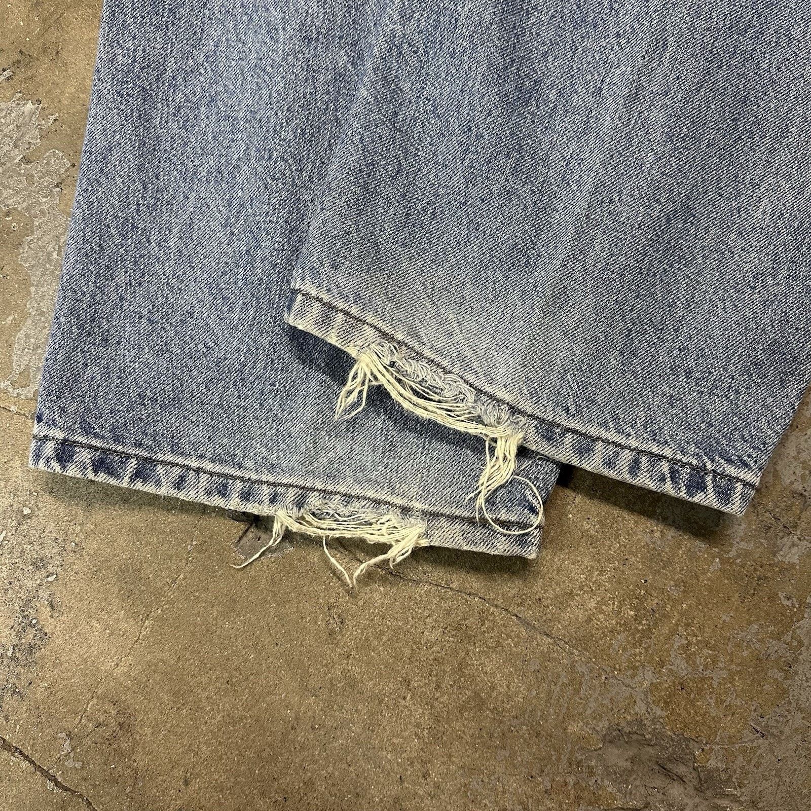 Levi's × Vintage Vintage Y2K Levi’s Silvertab Blue Baggy Denim Jeans 36x32 Size US 36 / EU 52 - 8 Thumbnail