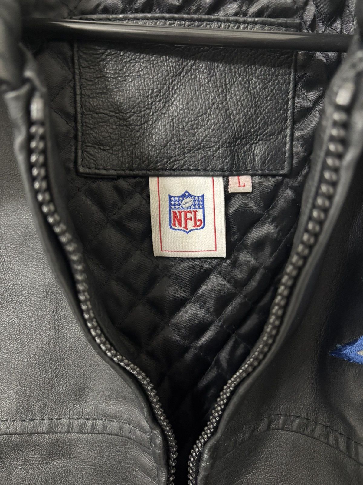 NFL Super Bowl XXXIX Leather Jacket Size US L / EU 52-54 / 3 - 4 Thumbnail