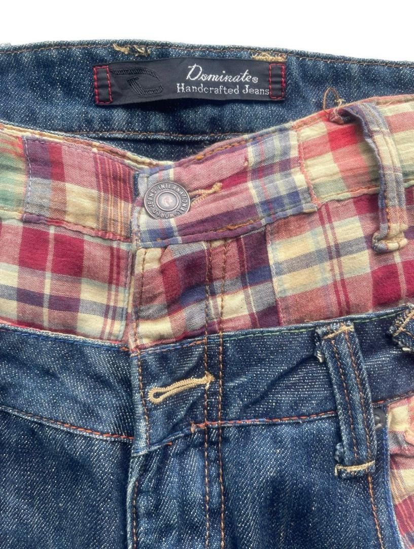 Japanese Brand Dominate Double Waist Streetwear Jeans Size US 32 / EU 48 - 9 Thumbnail