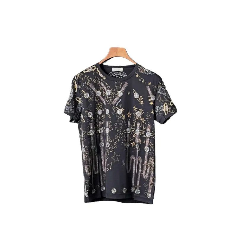 Valentino Valentino Multicolor Graphic Cotton Short Sleeve T-Shirt 0089 Size US L / EU 52-54 / 3 - 1 Thumbnail