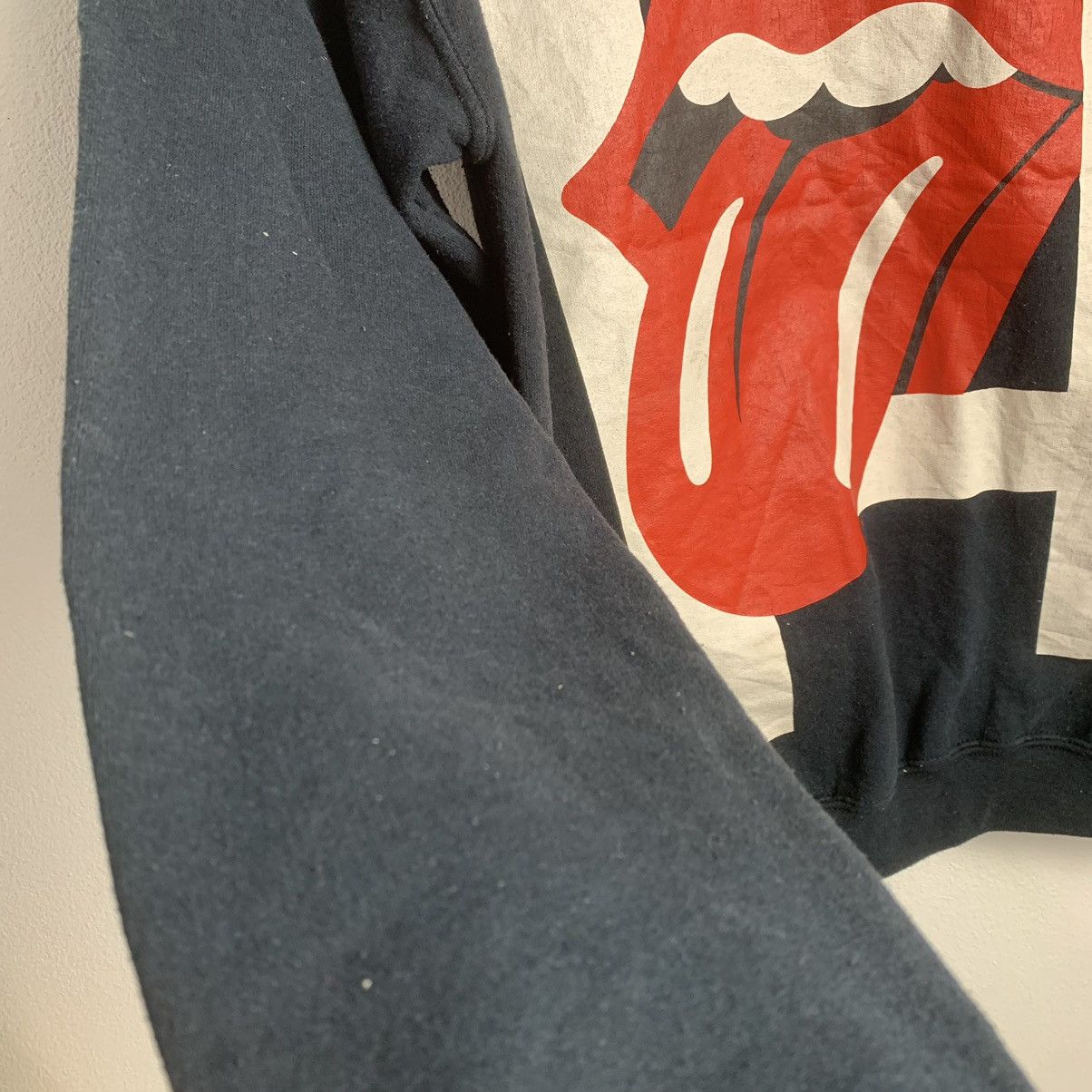 Band Tees Vintage The Rolling Stones ZipUp Hoodie PolyCotton Size US S / EU 44-46 / 1 - 11 Thumbnail