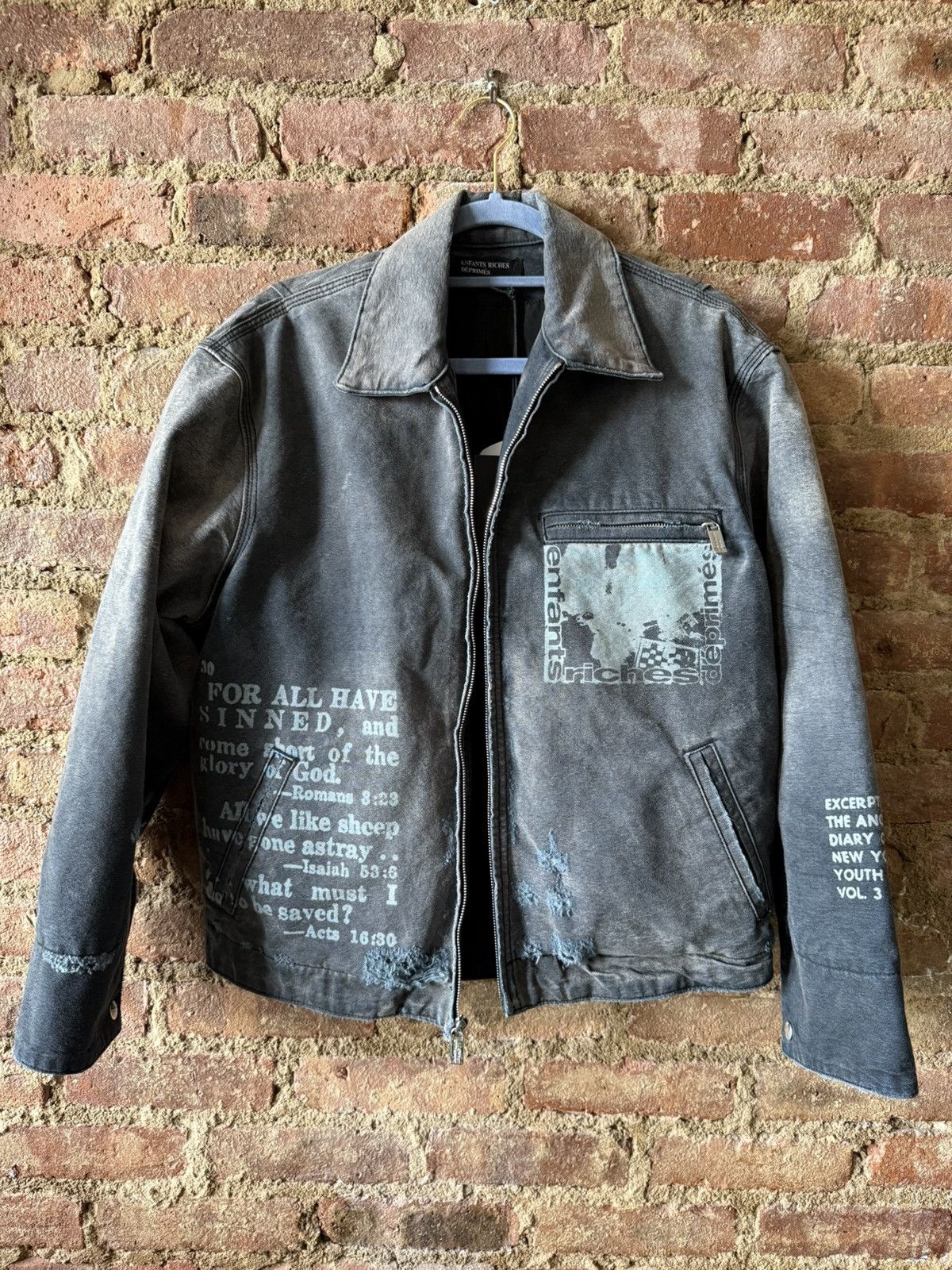 Enfants Riches Deprimes 2024 Pins Work Jacket BNWT | Grailed