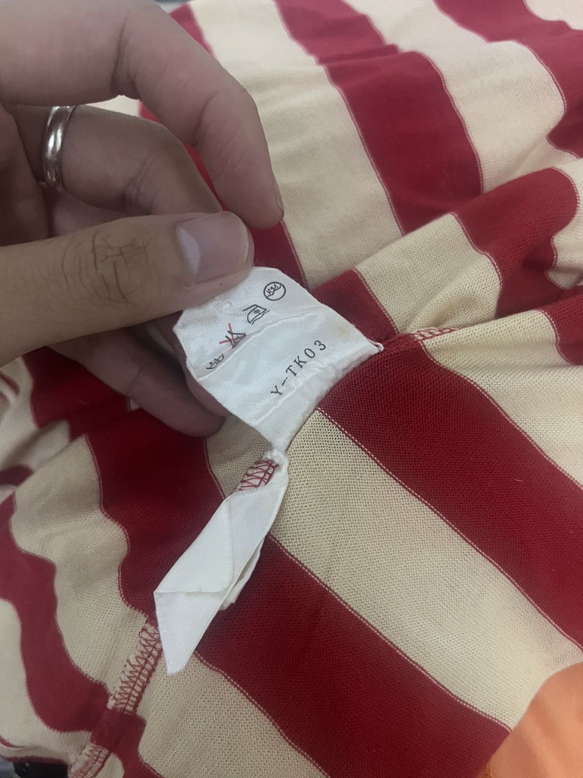 Dior 2000s Christian Dior Striped Polo Size US M / EU 48-50 / 2 - 6 Thumbnail