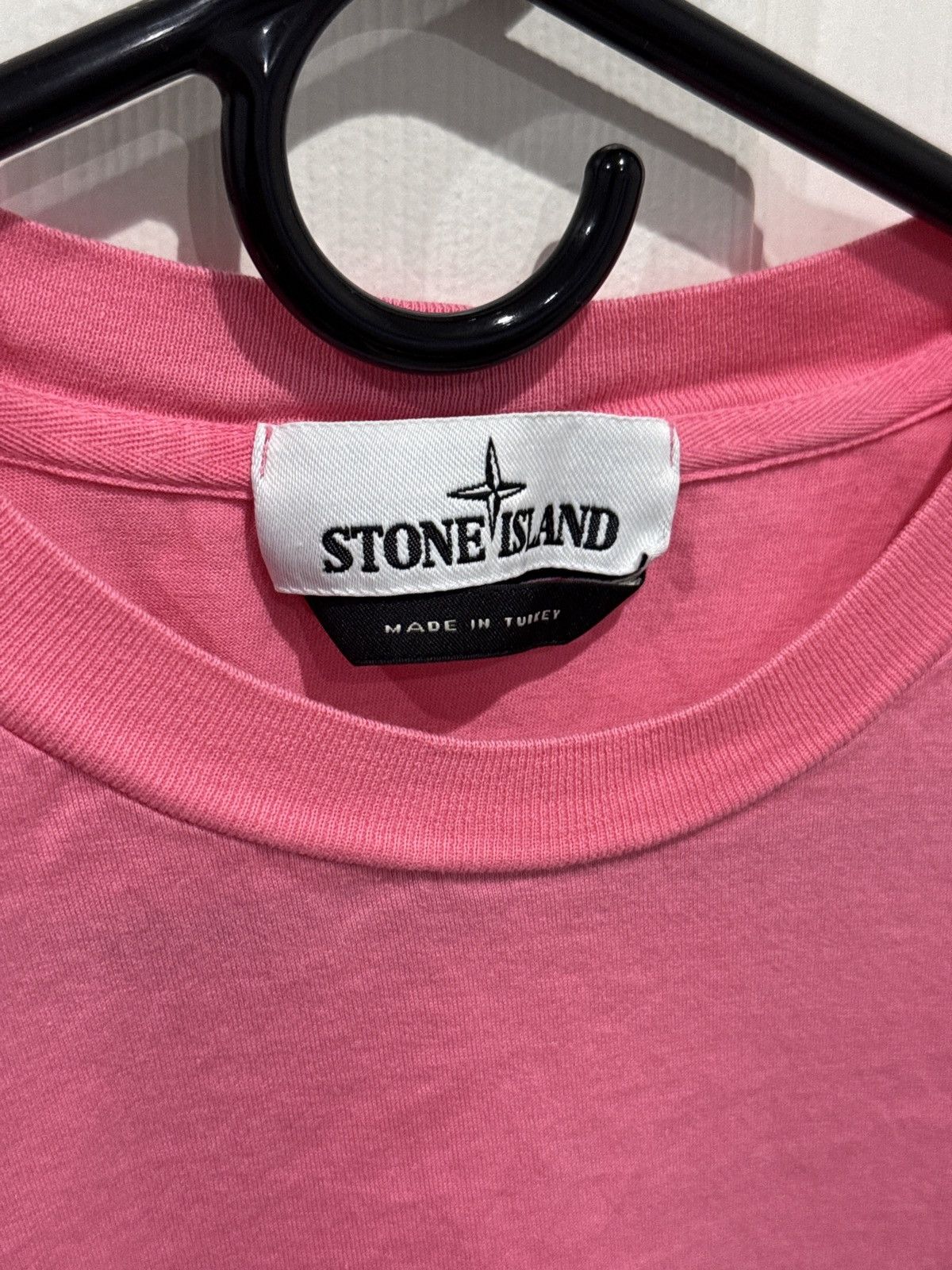 Stone Island Stone Island Mens Pink Patch Program Tee Size M Medium Size US M / EU 48-50 / 2 - 5 Thumbnail