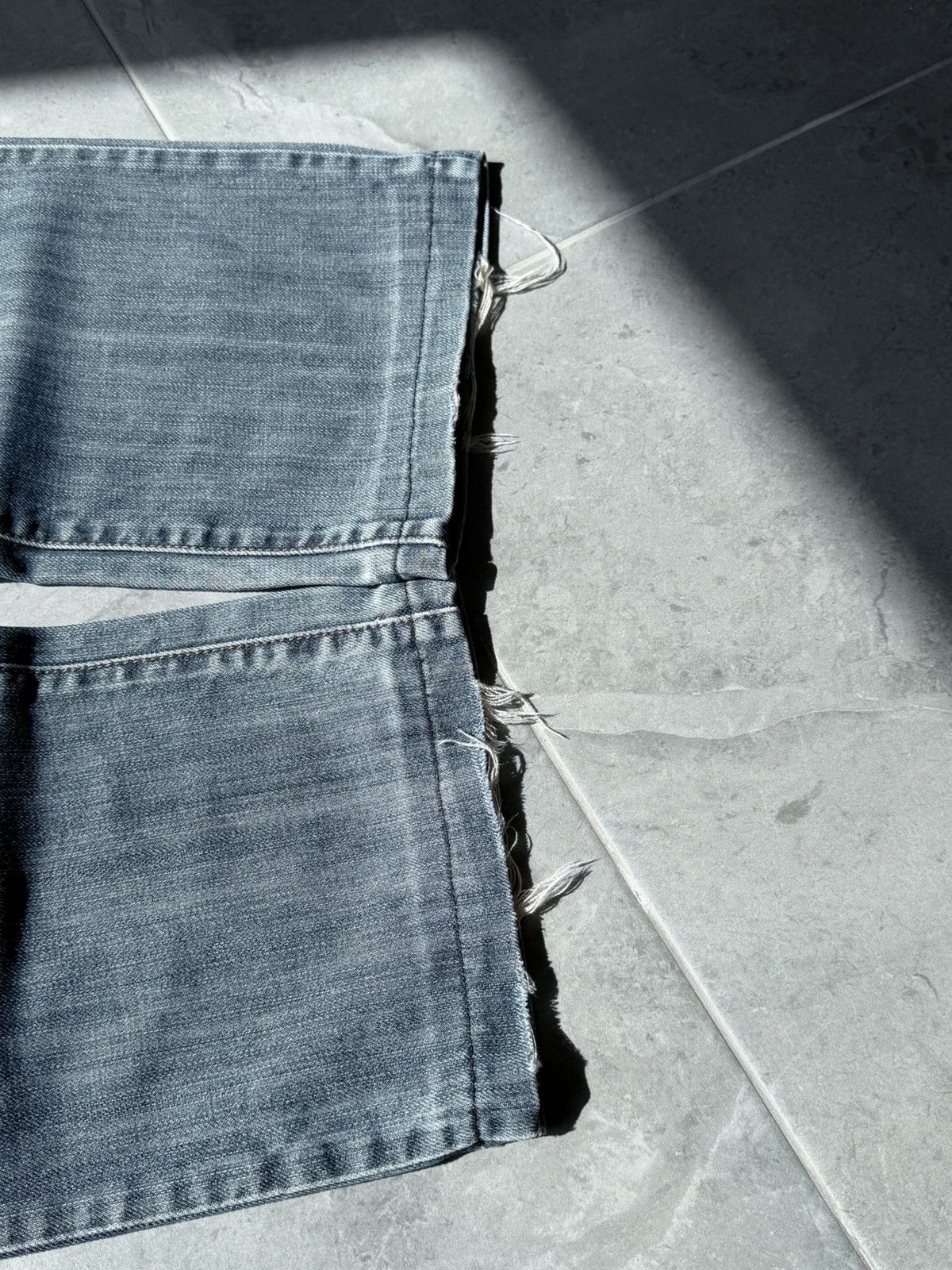 Hedi Slimane Vintage Hedi Slimane Style Washed Distressed Denim Jeans Size US 32 / EU 48 - 6 Thumbnail