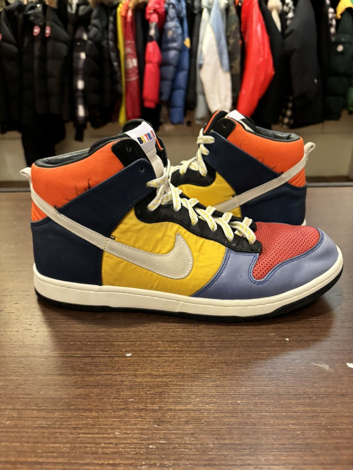 Nike × Supreme Nike x Supreme Dunk High ‘Be True to Your School’ Size US 13 / EU 46 - 2 Thumbnail