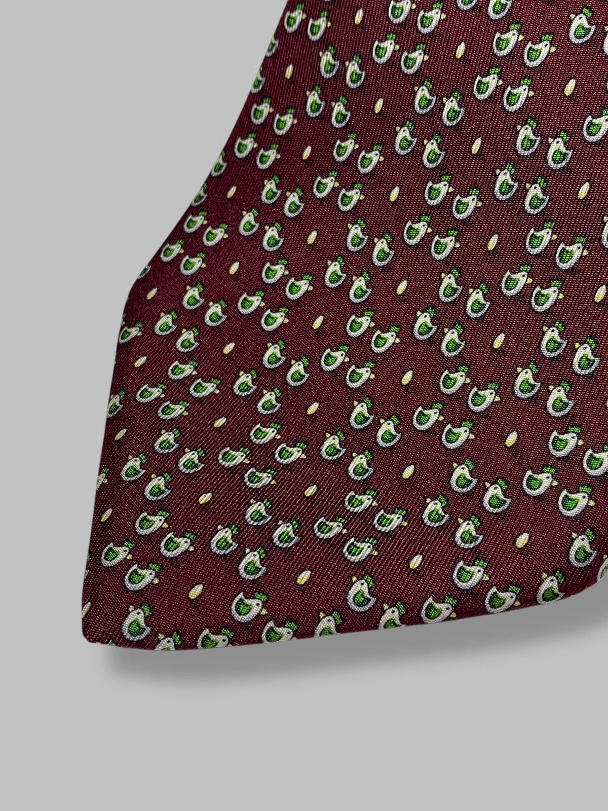 Salvatore Ferragamo Salvatore Ferragamo Vintage Silk Tie Monogram Size ONE SIZE - 8 Thumbnail
