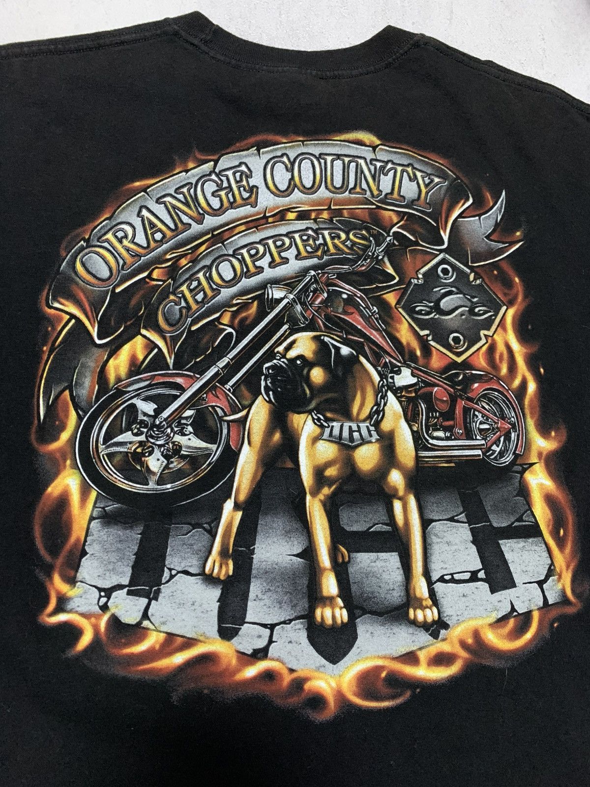West Coast Choppers Vintage Choppers T Shirt Tee Orange Country Motorcycle 90s Size US L / EU 52-54 / 3 - 3 Thumbnail