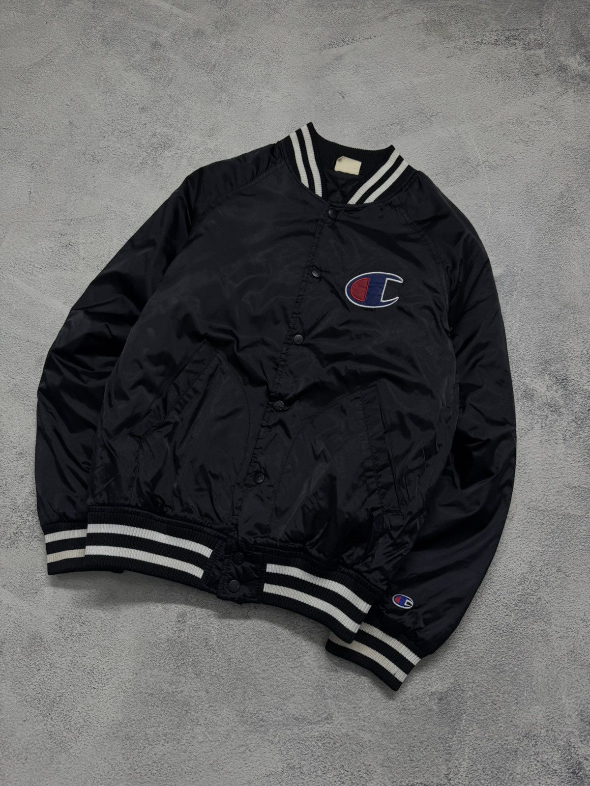 Champion Vintage Y2k Champion Bomber Jacket 00’s Size US XS / EU 42 / 0 - 5 Thumbnail