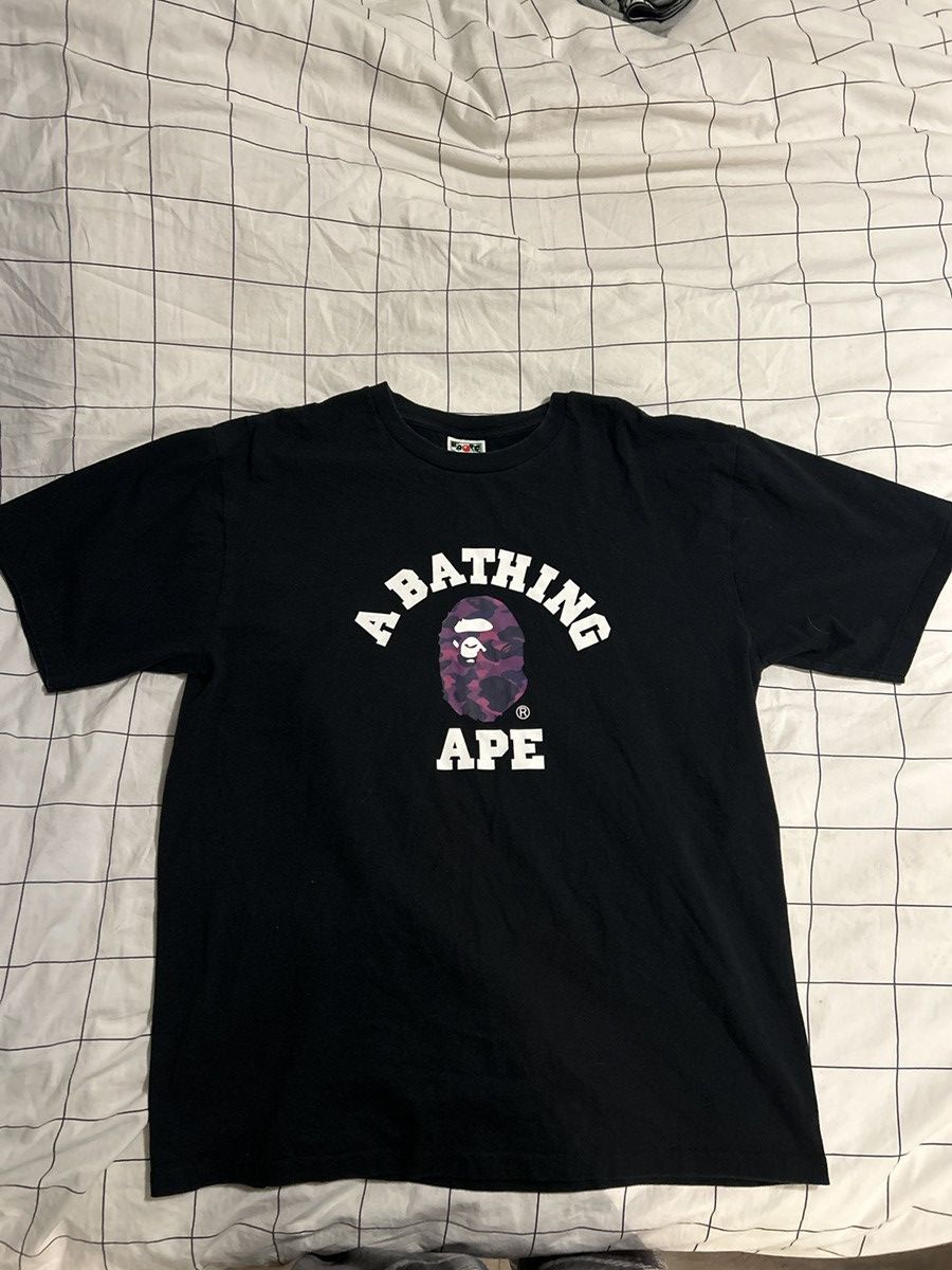 Bape BAPE Color Camo College Tee Size US XXL / EU 58 / 5 - 1 Thumbnail