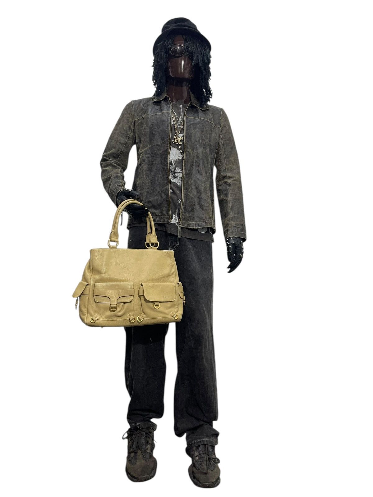 Bruno Magli Full Leather Bruno Magli Italy Tote Bag 1🟩0 Size ONE SIZE - 3 Thumbnail
