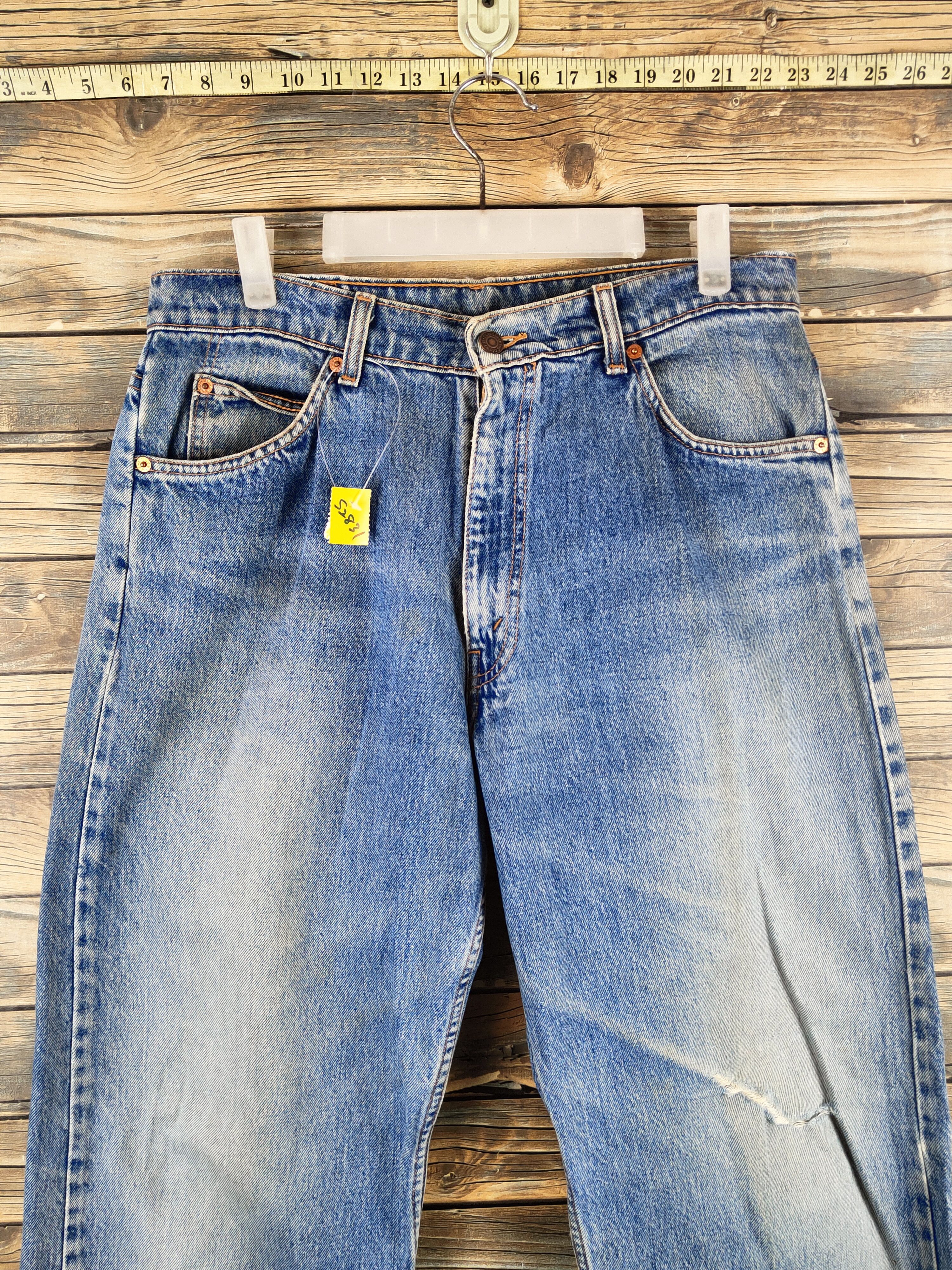 Levi's 613 Levi's orange tab Distressed Ripped Jeans #S2831 Size US 32 / EU 48 - 2 Thumbnail