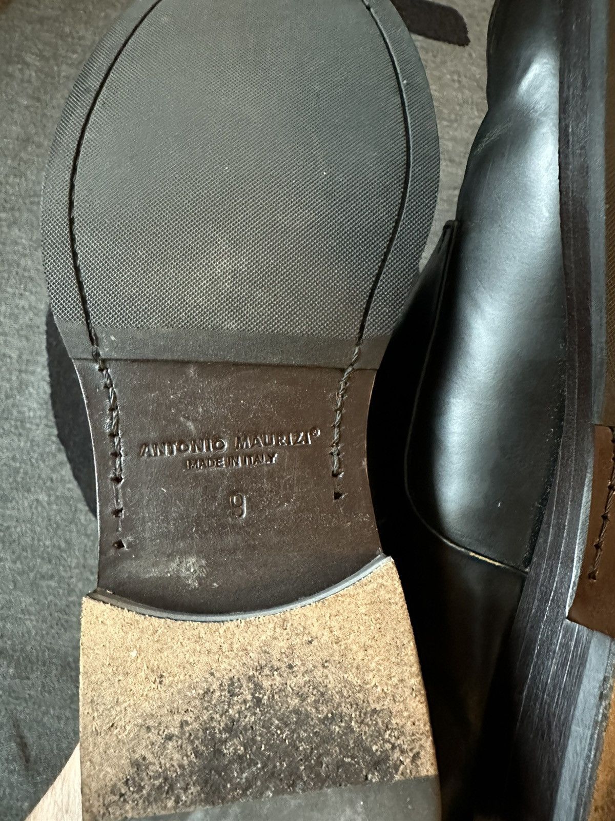 Antonio Maurizi Antonio Maurizi Black/camo Leather Derby shoes size 9 Size US 8 / EU 41 - 11 Thumbnail