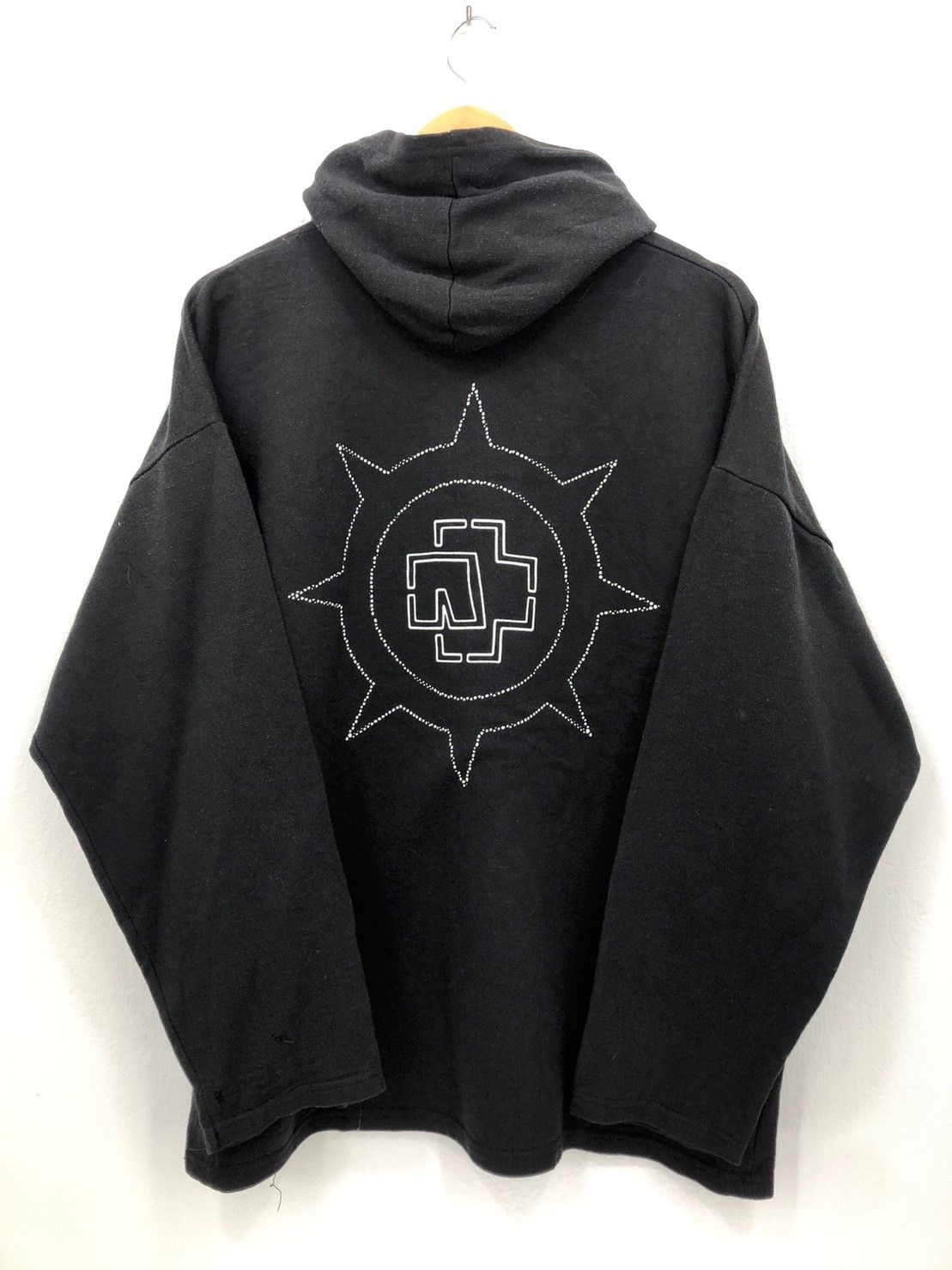 Vintage Vintage 2000's Rammstein Hoodie Fire BN Size US L / EU 52-54 / 3 - 3 Thumbnail