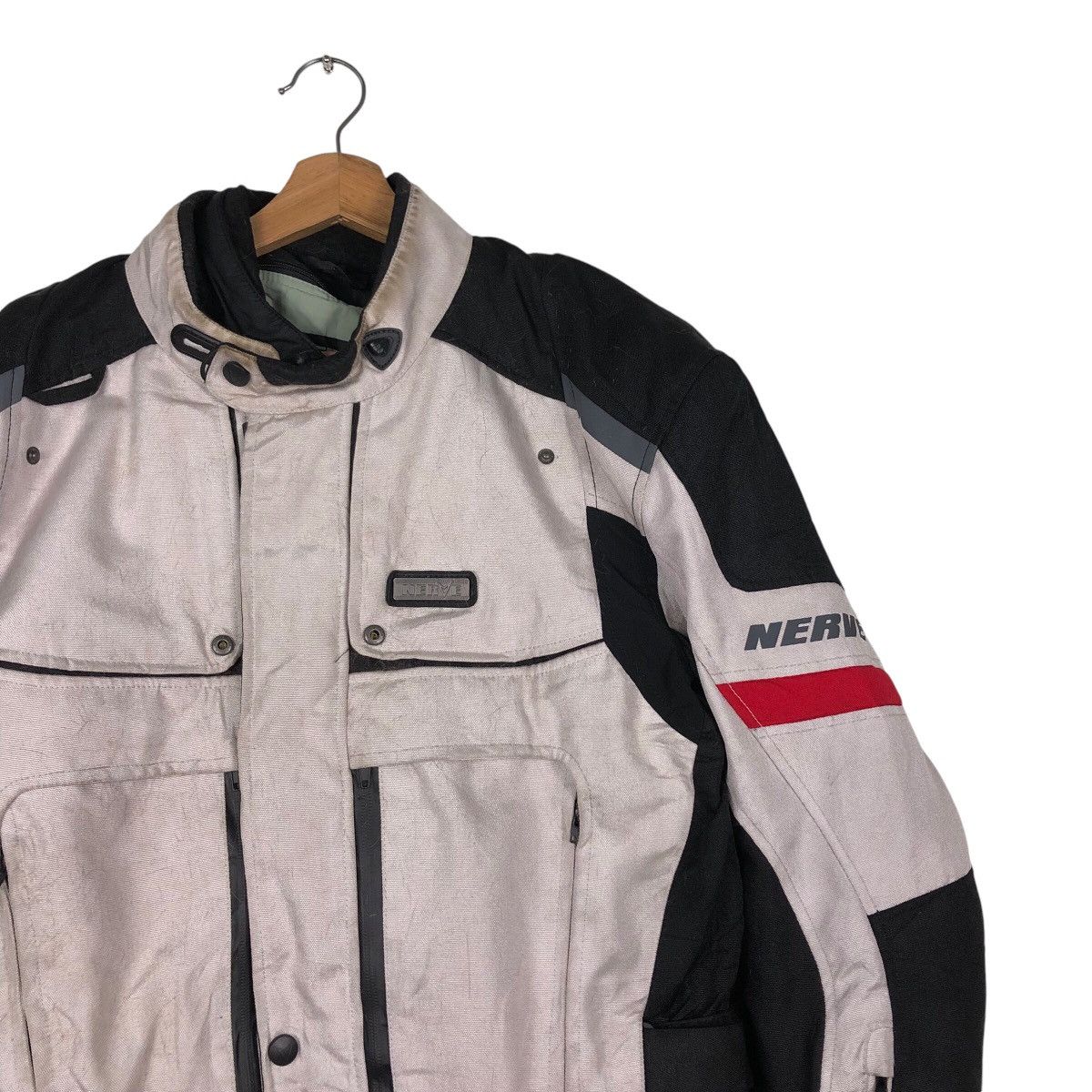 Hein Gericke × Japanese Brand 📌Vintage Biker Jacket Motor Cross Racing Nerve Issey Miyake Size US XL / EU 56 / 4 - 7 Thumbnail