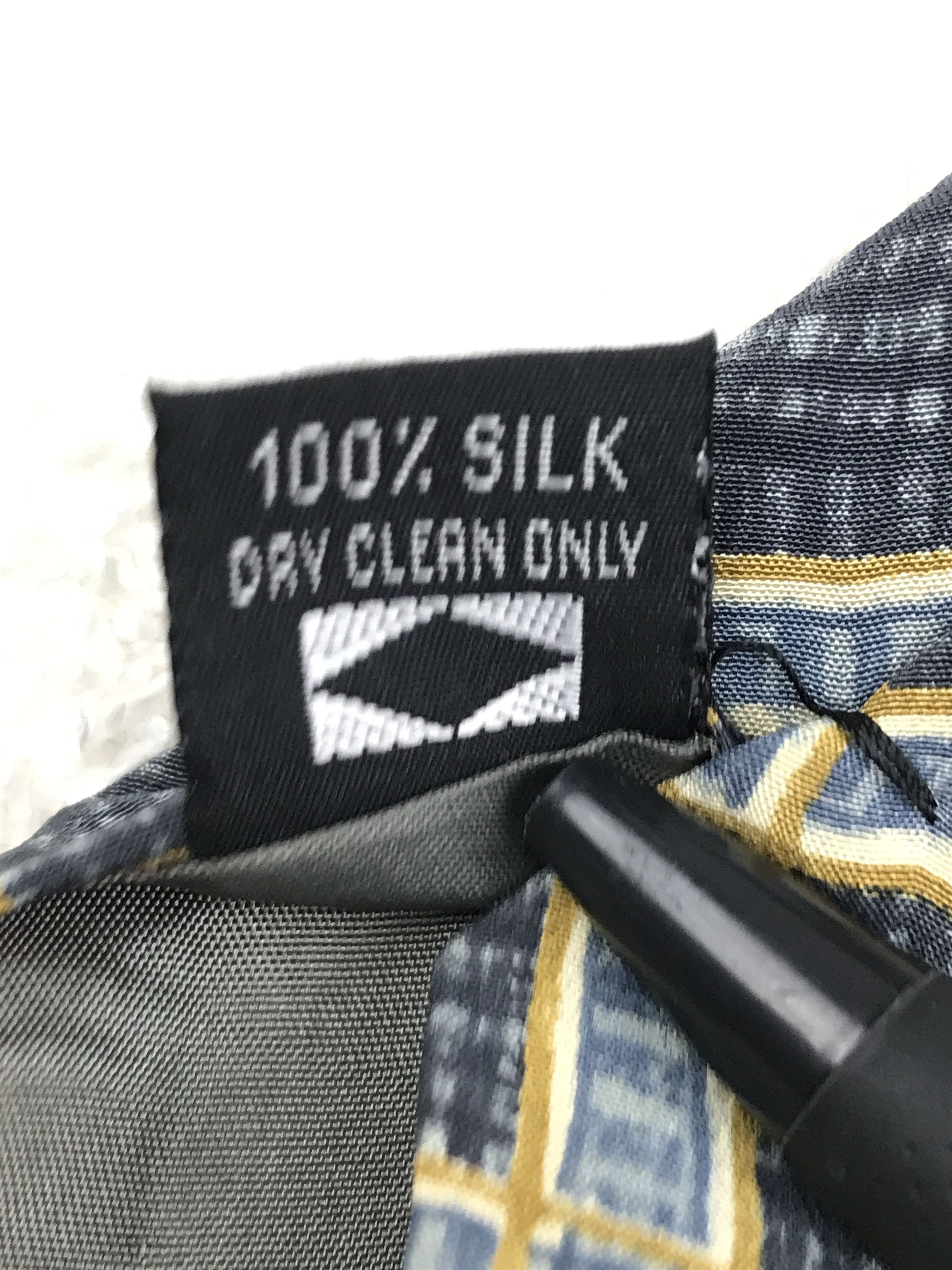 Vintage Vintage Gruppo Immagine Silk Necktie Size ONE SIZE - 8 Thumbnail