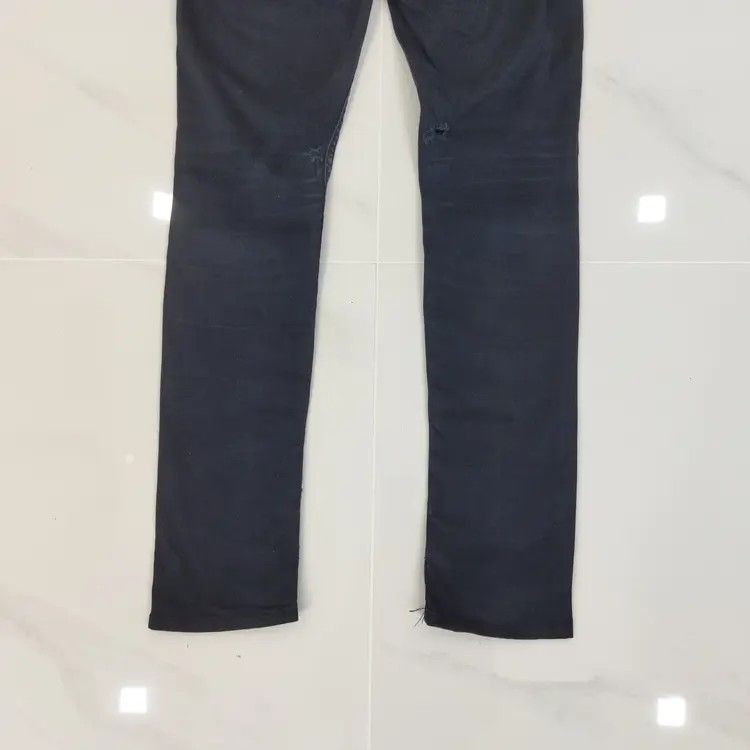 Vintage QUEEN LOW DARK BLUE SKINNY PANT Size US 26 / EU 42 - 9 Thumbnail