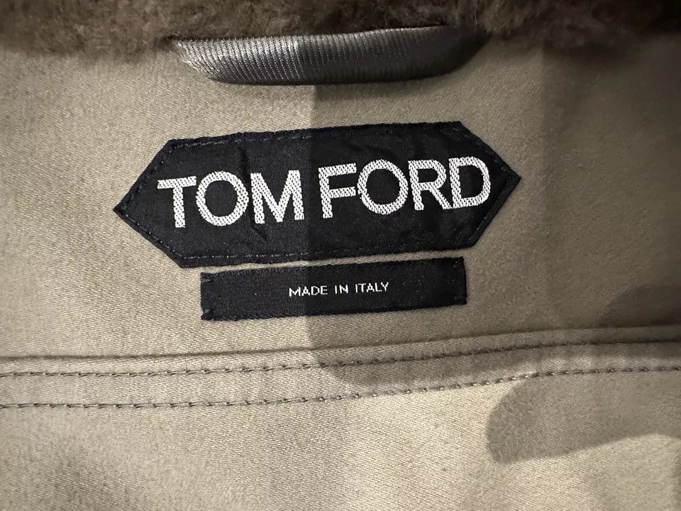 Palm Angels o1ebxxf0225 Denim Jacket in Beige Size US L / EU 52-54 / 3 - 8 Thumbnail