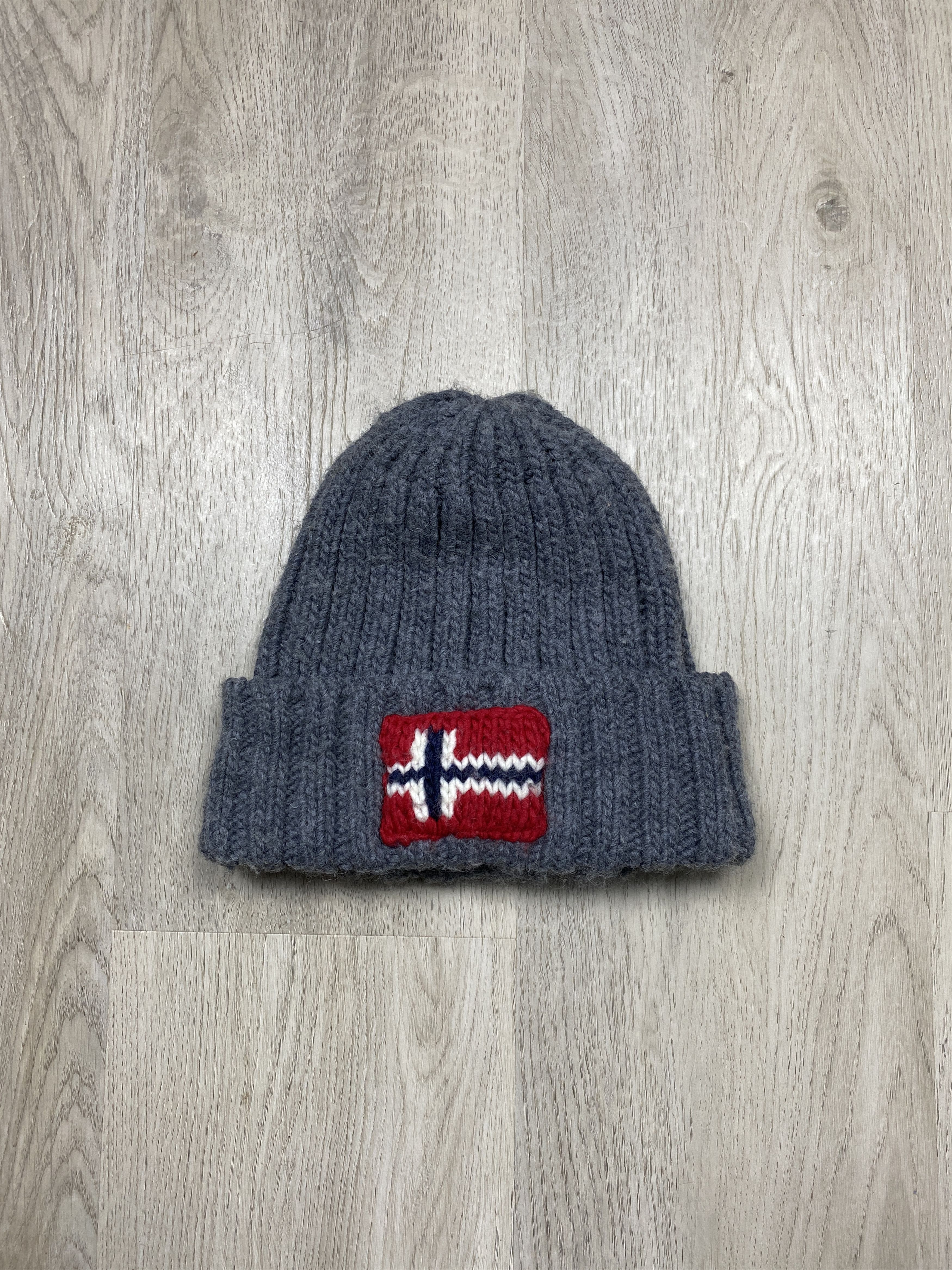 Napapijri Napapijri Vintage Mens Knit Hat Size ONE SIZE - 1 Thumbnail