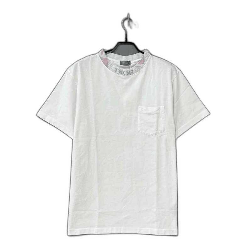 Dior Dior Logo Embroidered Short Sleeve T-2505 Size S / US 4 / IT 40 - 1 Thumbnail