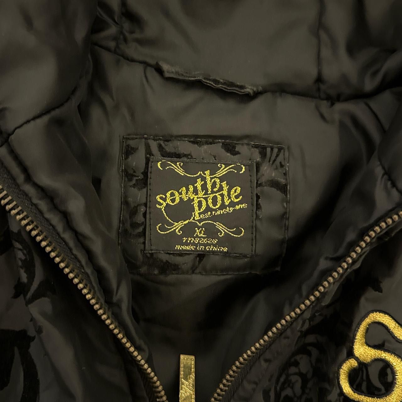 Southpole Y2K Southpole Fur satin Hooded bomber jacket size Medium Size M / US 6-8 / IT 42-44 - 4 Thumbnail