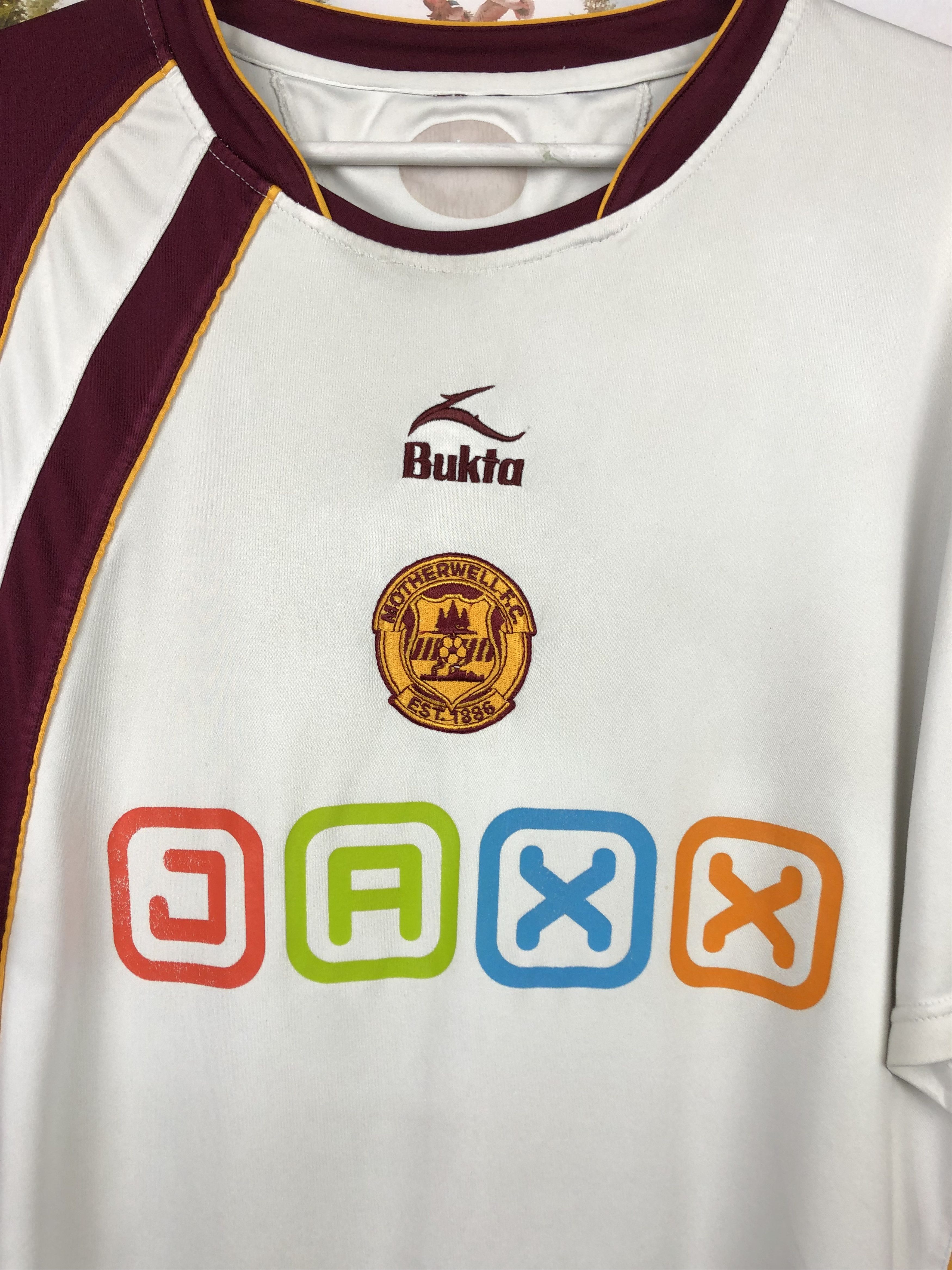 Vintage Motherwell football shirt 2008 Soccer Jersey Trikot Tee Size US XXL / EU 58 / 5 - 3 Thumbnail