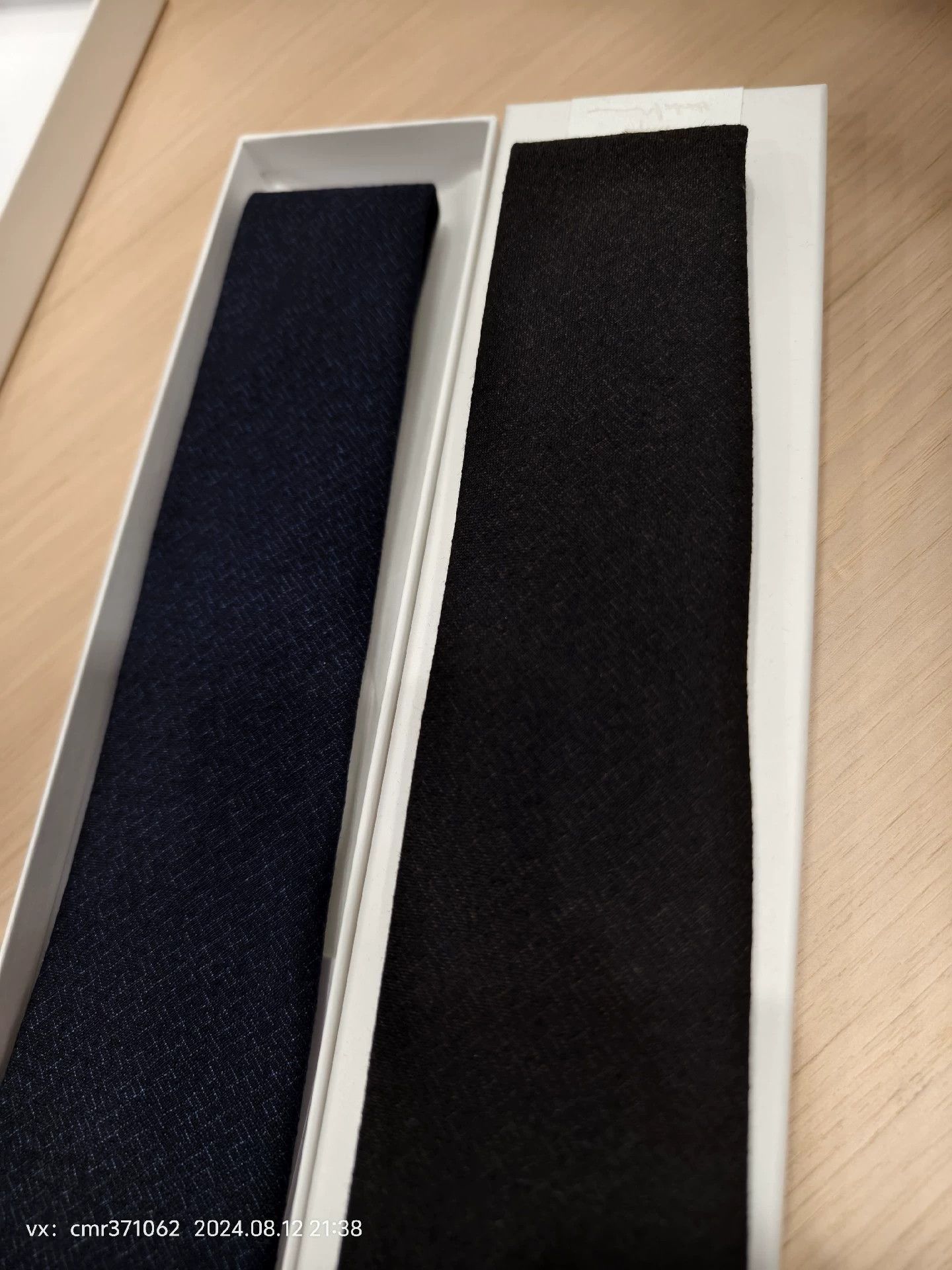 Vintage VISVIM 24SS Necktie Navy Wool/Linen/Silk Irr Cross Size ONE SIZE - 2 Thumbnail