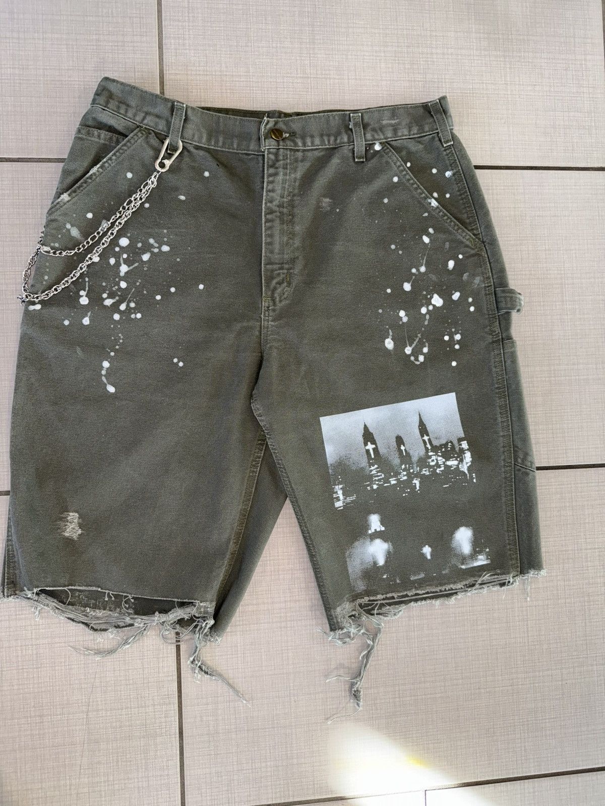 Carhartt Grind Hustle Custom Carhartt Jorts Size US 36 / EU 52 - 5 Thumbnail