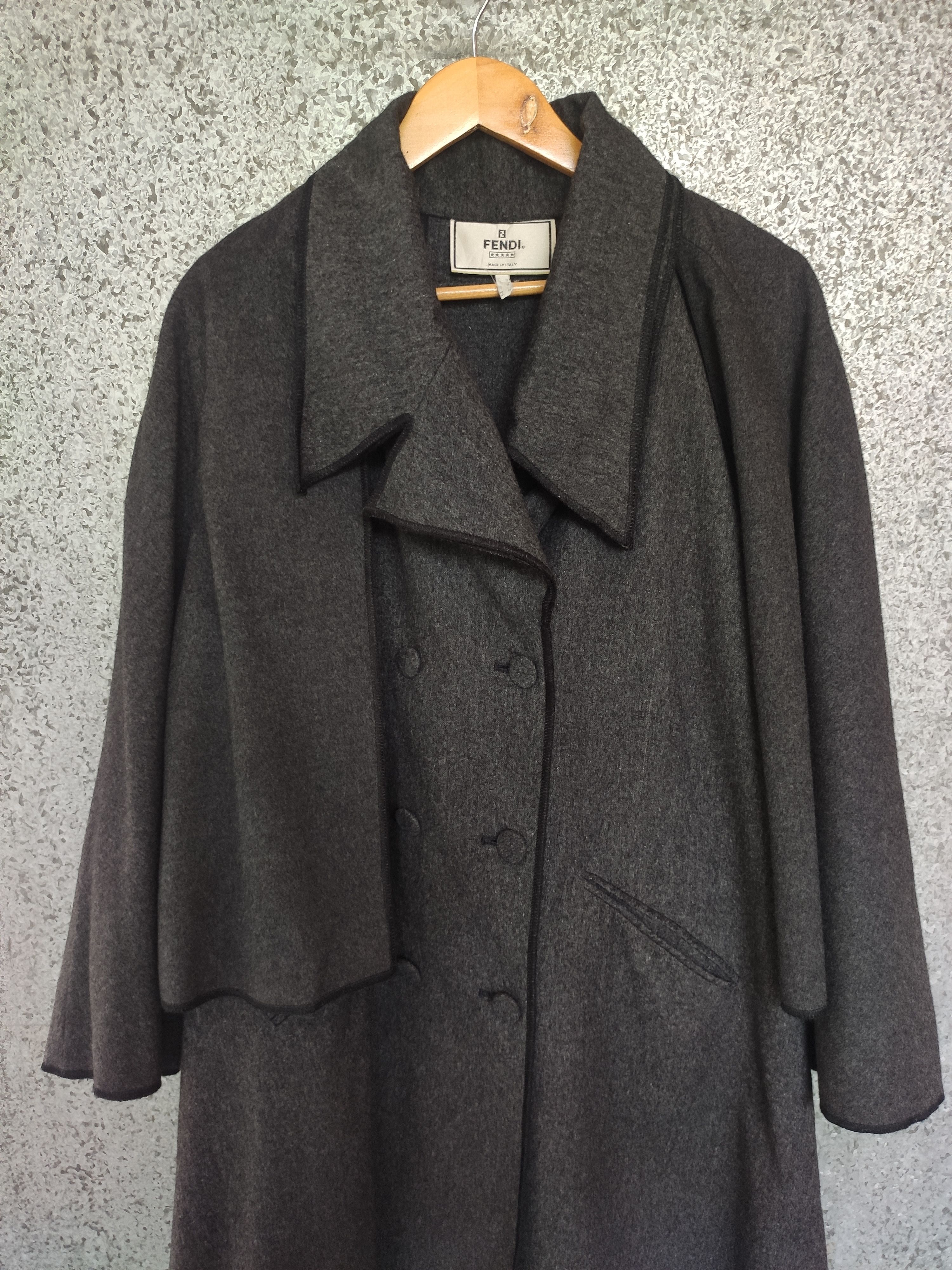 Fendi Fendi jacket wool double layer Size US L / EU 52-54 / 3 - 2 Thumbnail