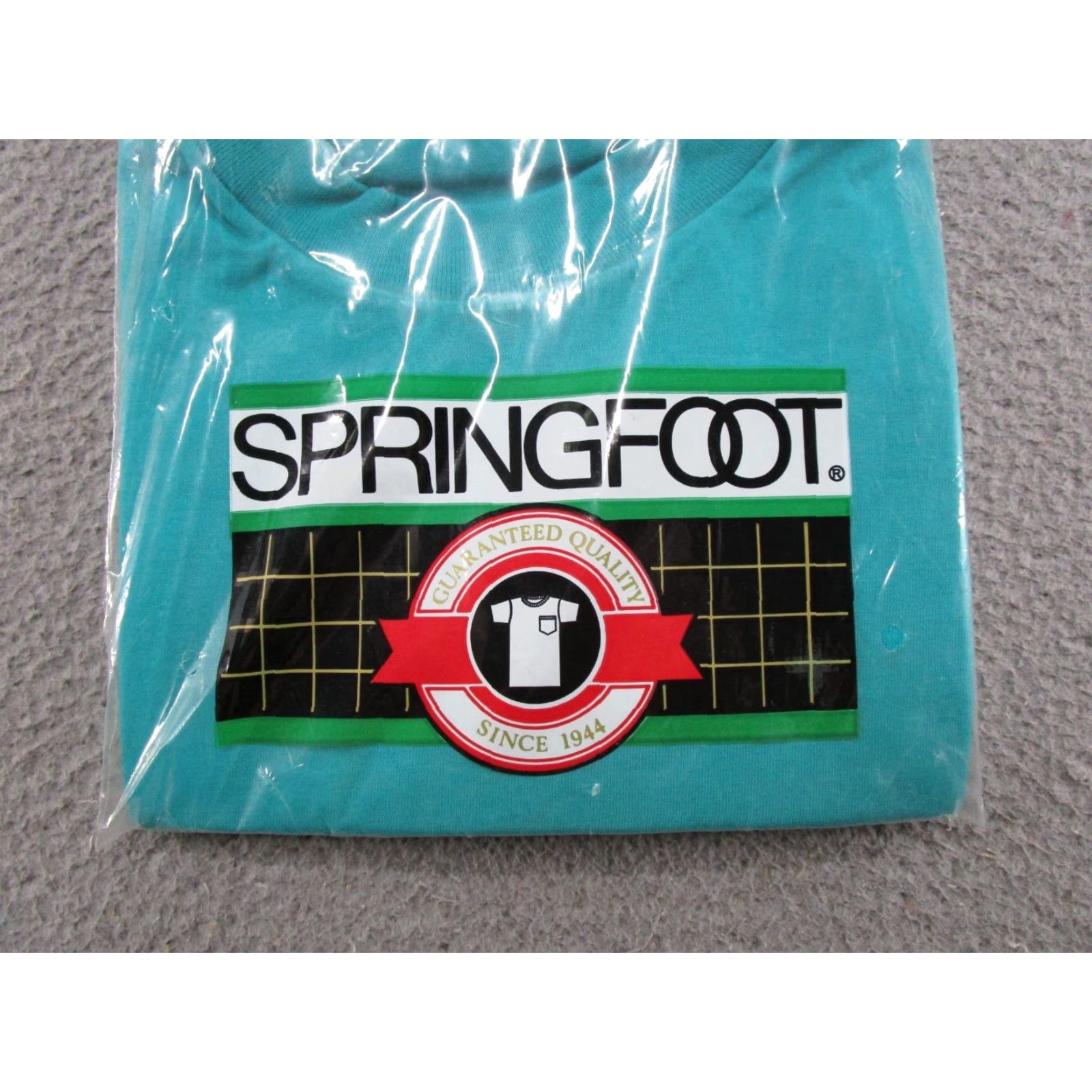Vintage VINTAGE Springfoot T-Shirt Shirt 4XL Mens Blue 90s Pocket Crew Neck Cotton Short Sleeve Big USA NEW Size US XXL / EU 58 / 5 - 2 Thumbnail